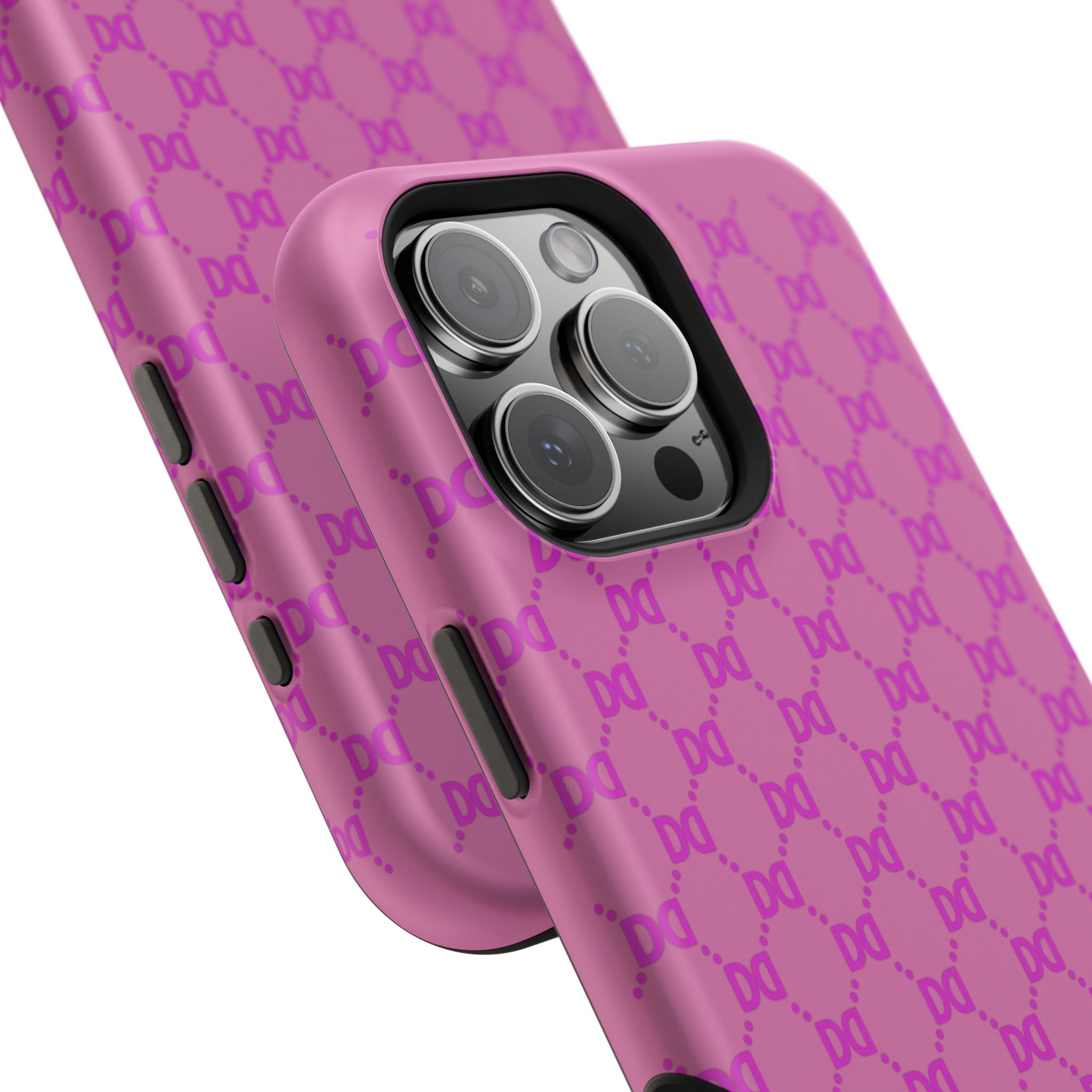 DD Monogram Pattern Magnetic Phone Case