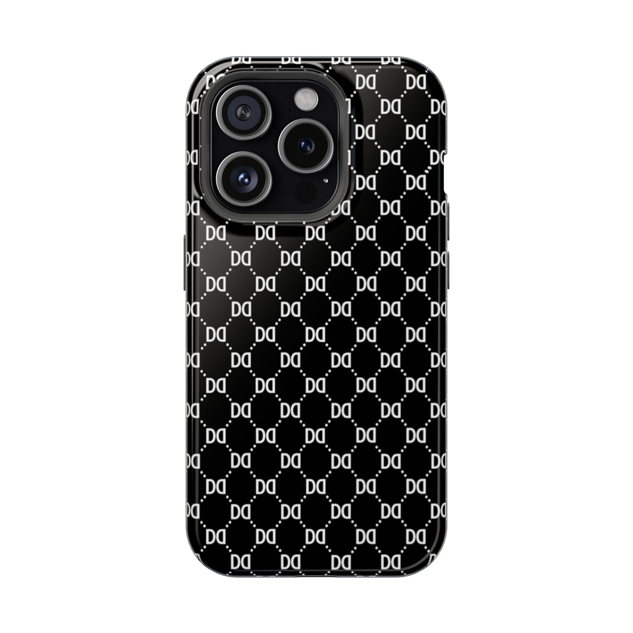 DD Monogram Pattern Magnetic Phone Case