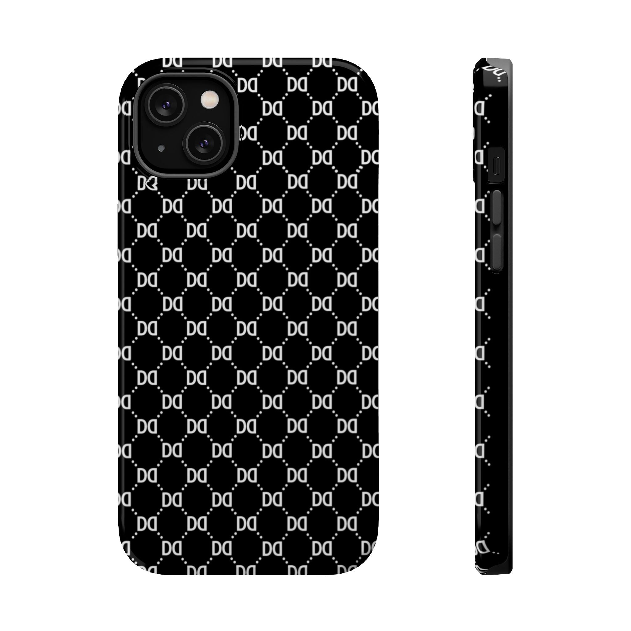 DD Monogram Pattern Magnetic Phone Case