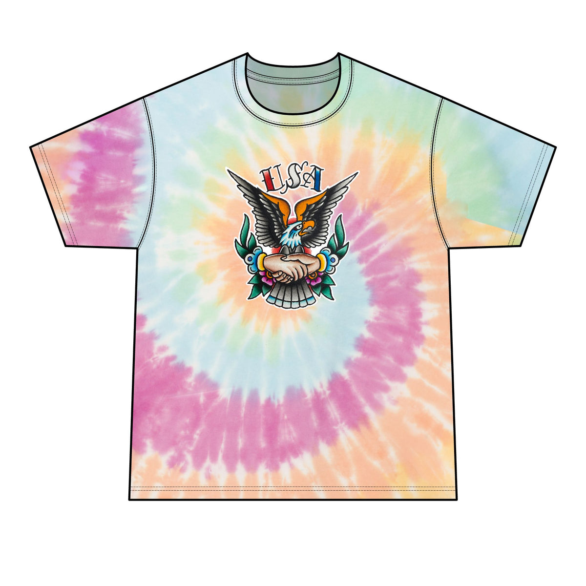 250th USA Anniversary Unisex Tie-Dye Tee