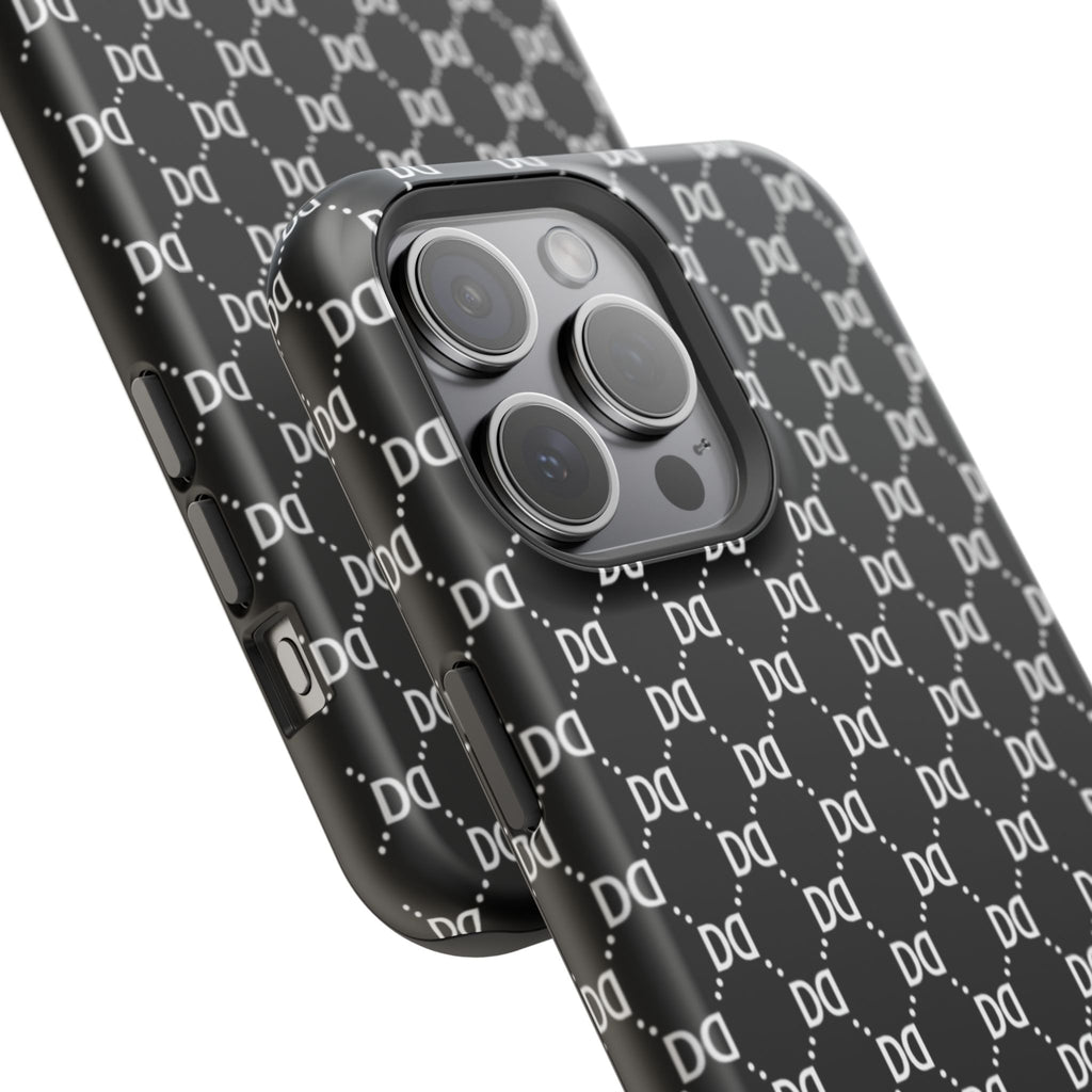 DD Monogram Pattern Magnetic Phone Case