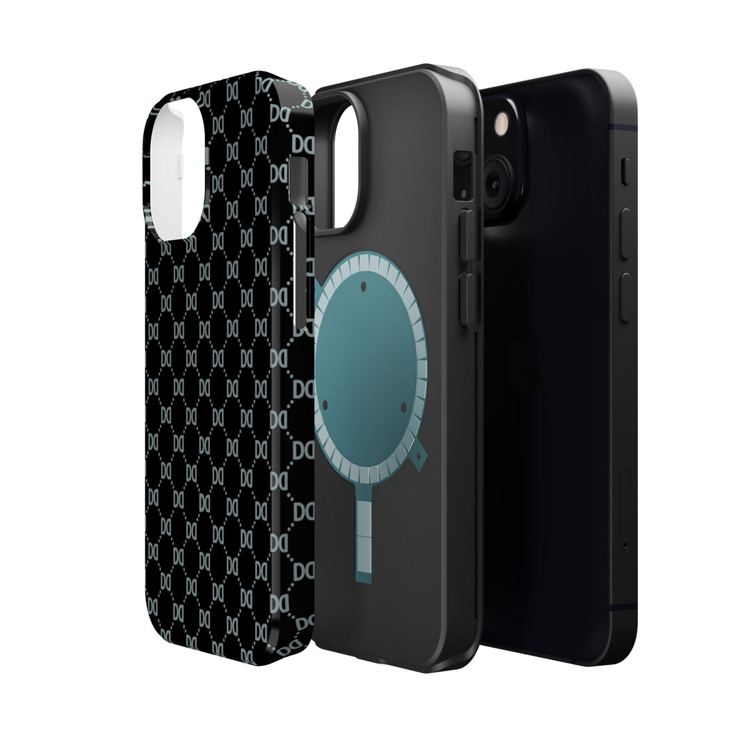 DD Monogram Pattern Magnetic Phone Case