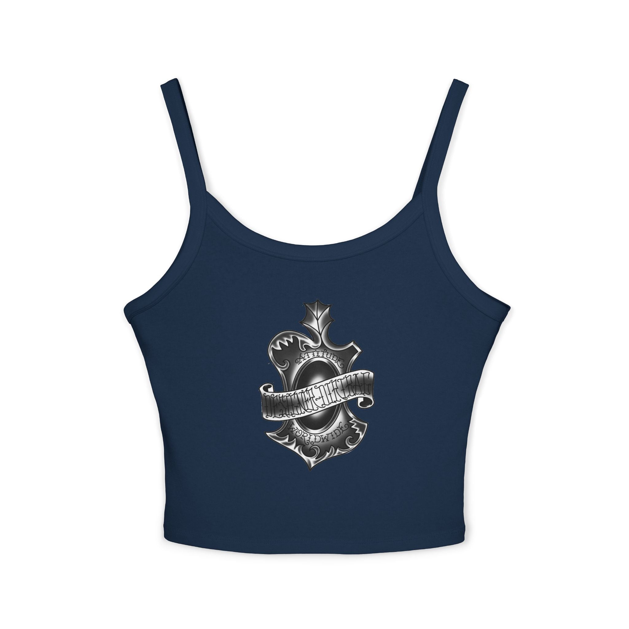 Oak Leaf Shield Spaghetti Strap Tank Top