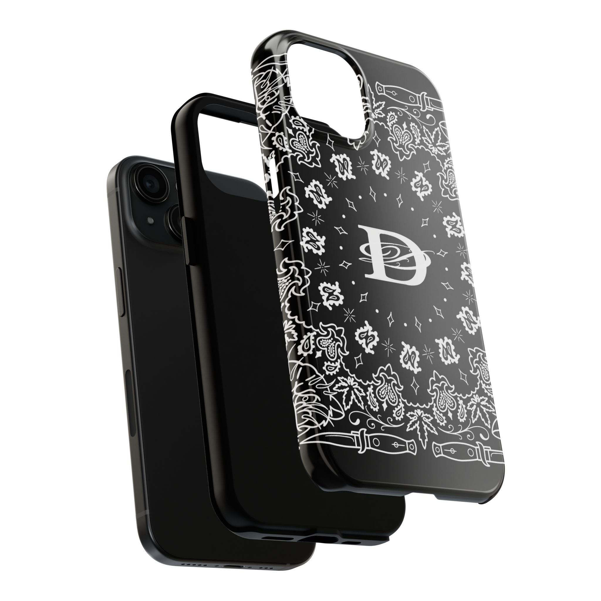 DD Custom Bandana Print Phone Case