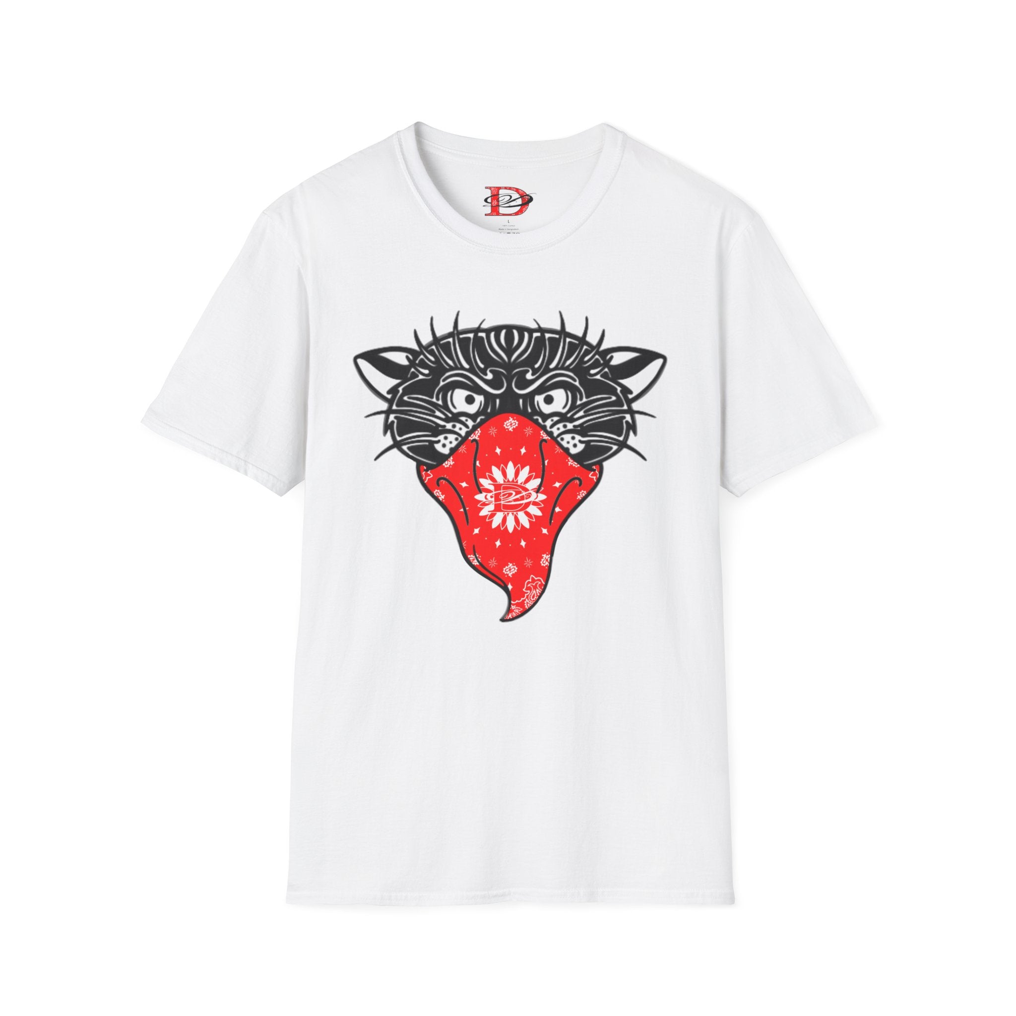 DD Bandito Panther | Softstyle T-Shirt, Unisex, Streetwear, Urban Fashion, Tattoo, Designer