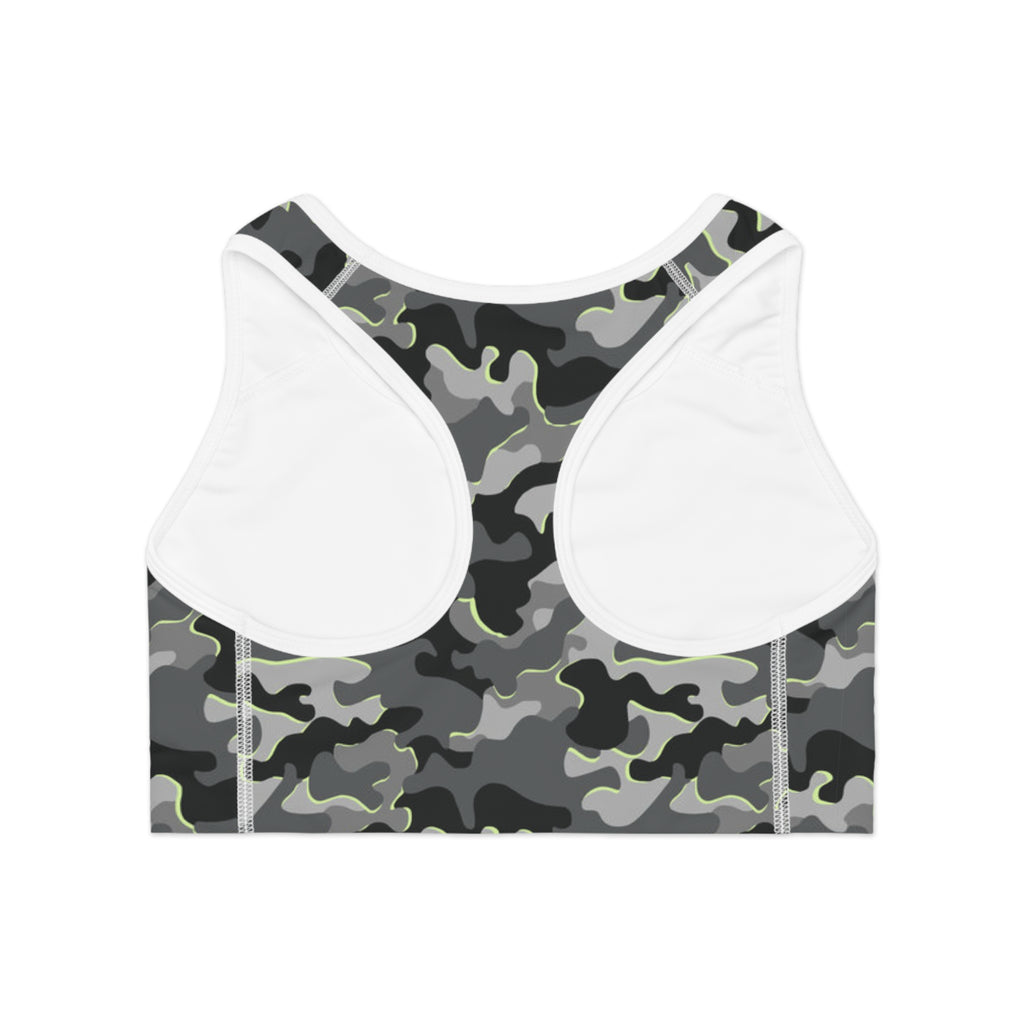 DD Monagram Reaper Urban Camo Sports Bra AOP