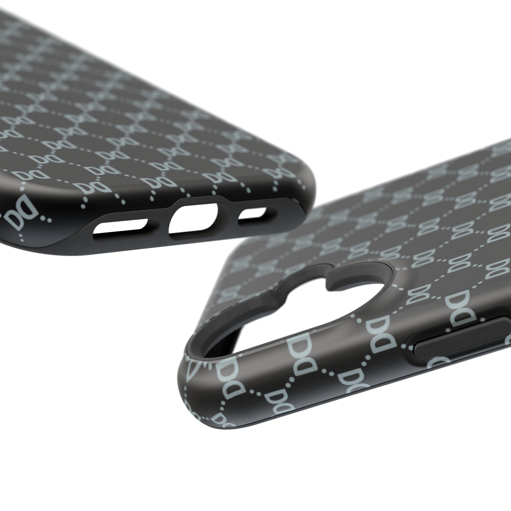 DD Monogram Pattern Magnetic Phone Case