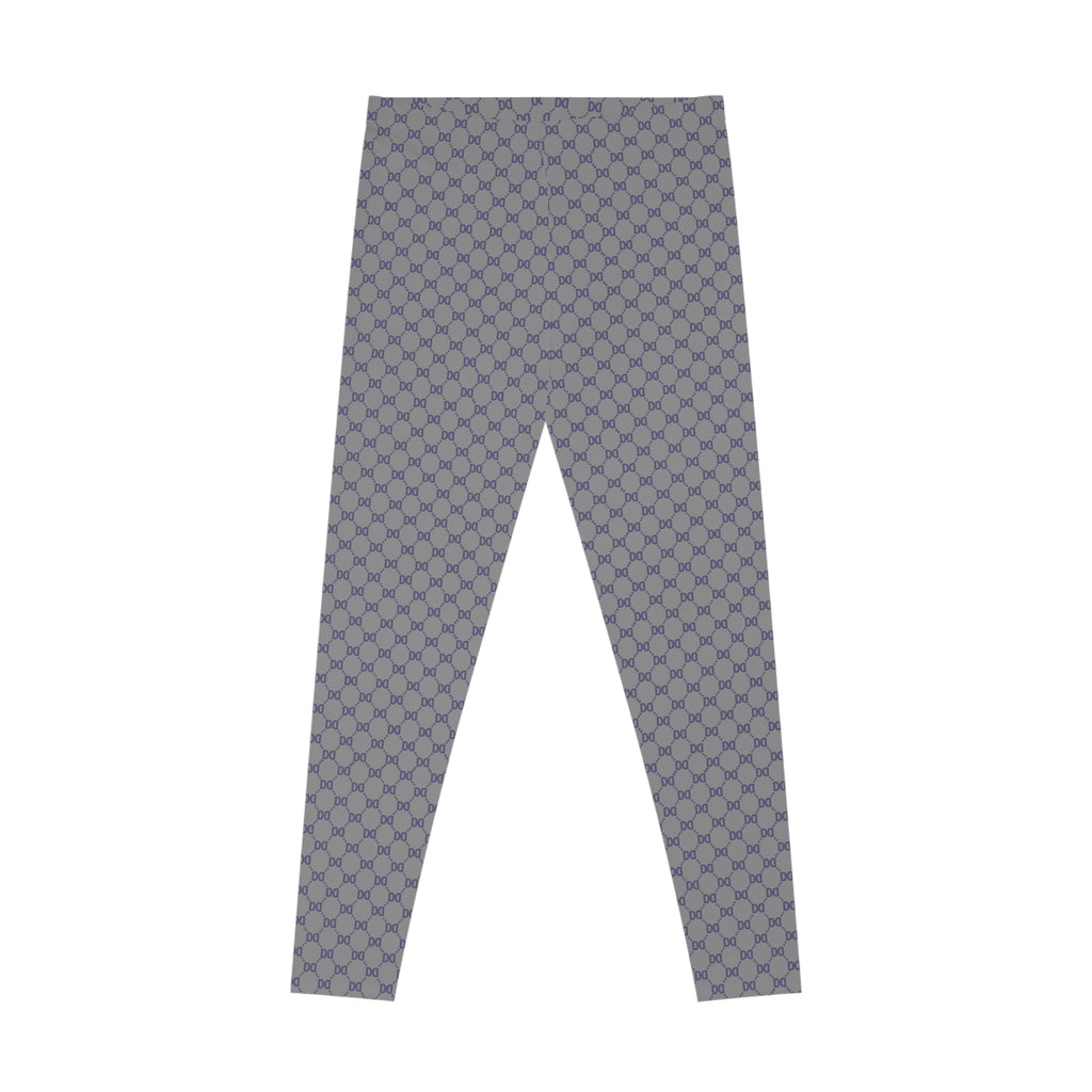 DD Custom Monogram Print Casual Leggings AOP