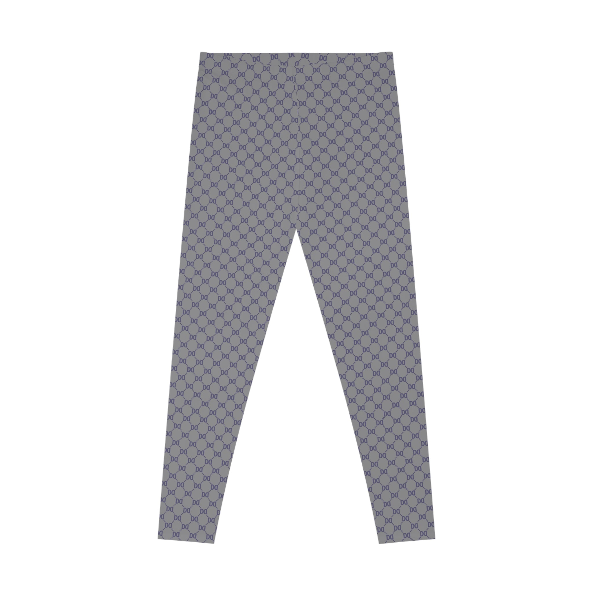 DD Custom Monogram Print Casual Leggings AOP
