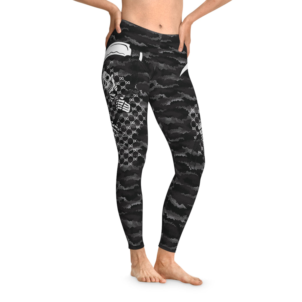 DD Monagram Reaper Digital Hexagon Urban Camo Leggings AOP