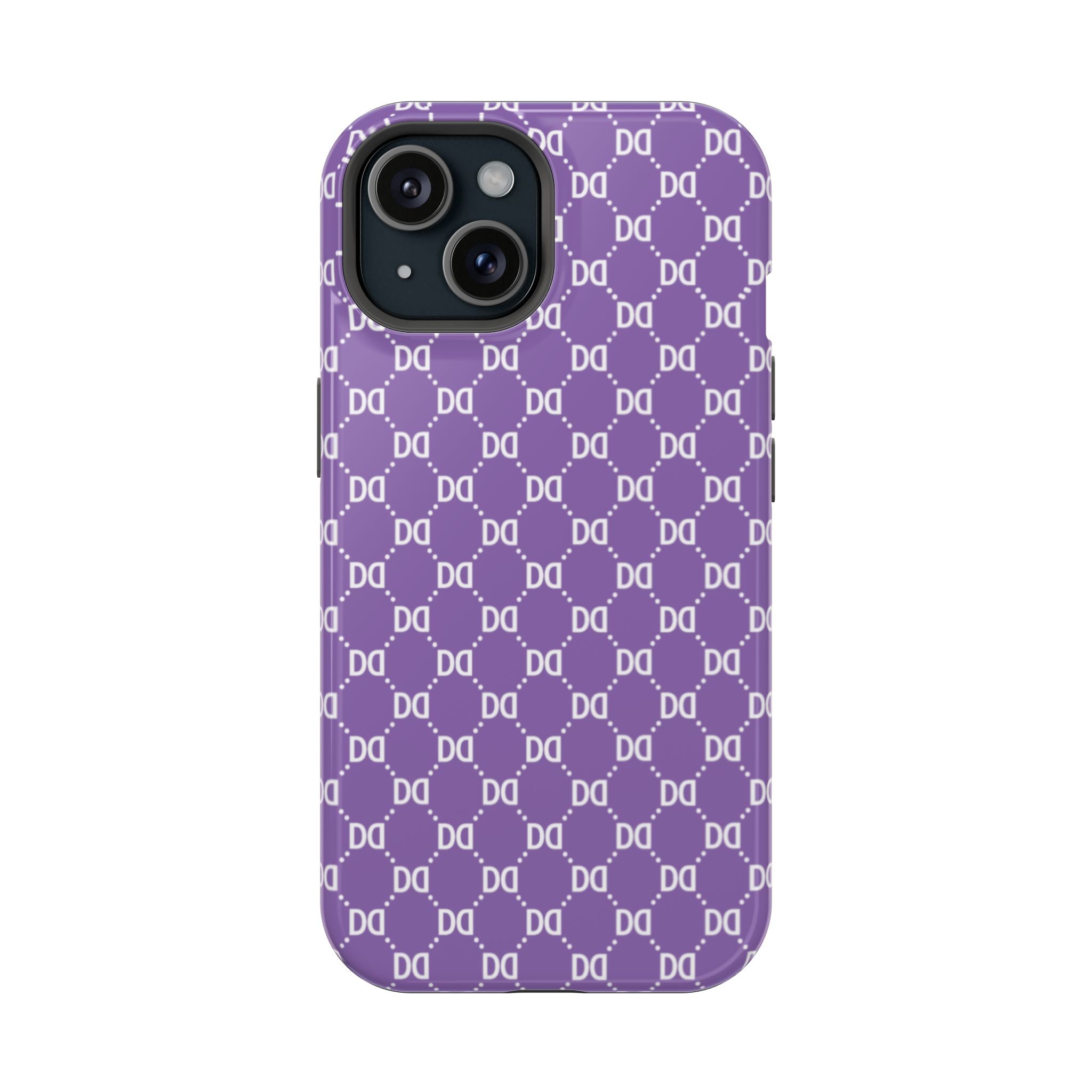 DD Monogram Pattern Magnetic Phone Case