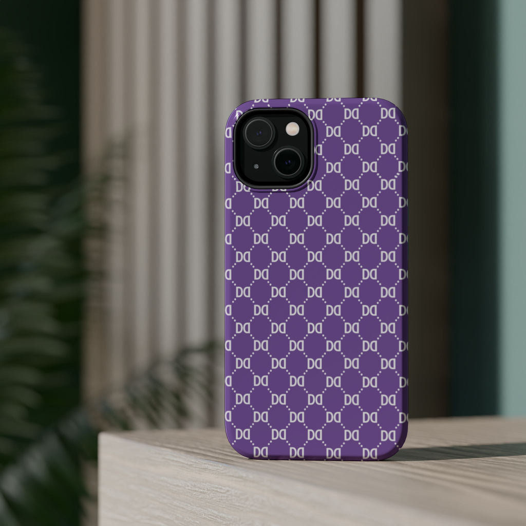 DD Monogram Pattern Magnetic Phone Case