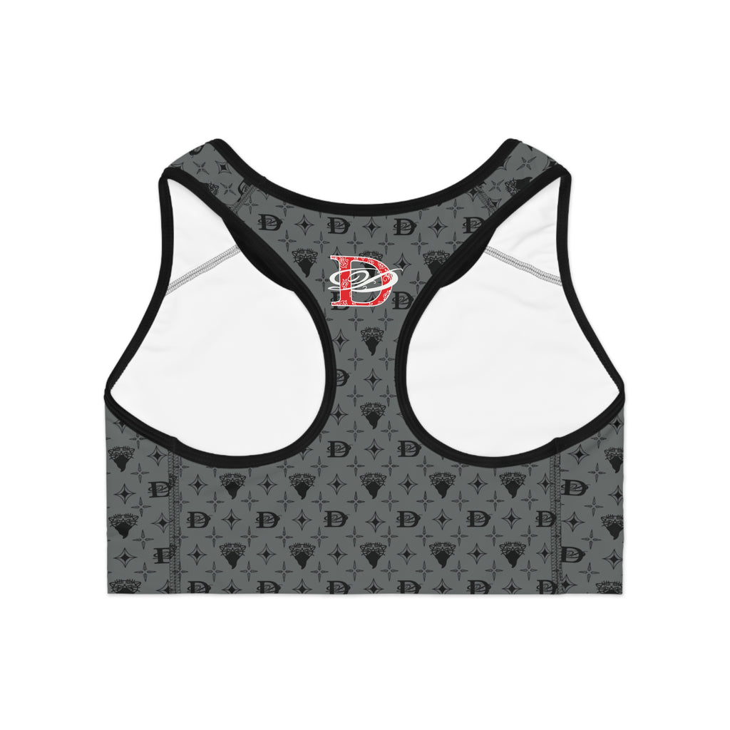 Bandito Panther Custom Monogram Print w/Panther Sports Bra AOP