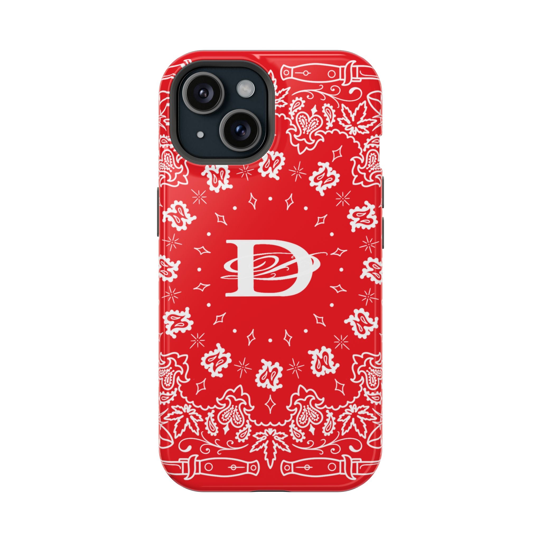 DD Custom Bandana Print Magnetic iPhone Case