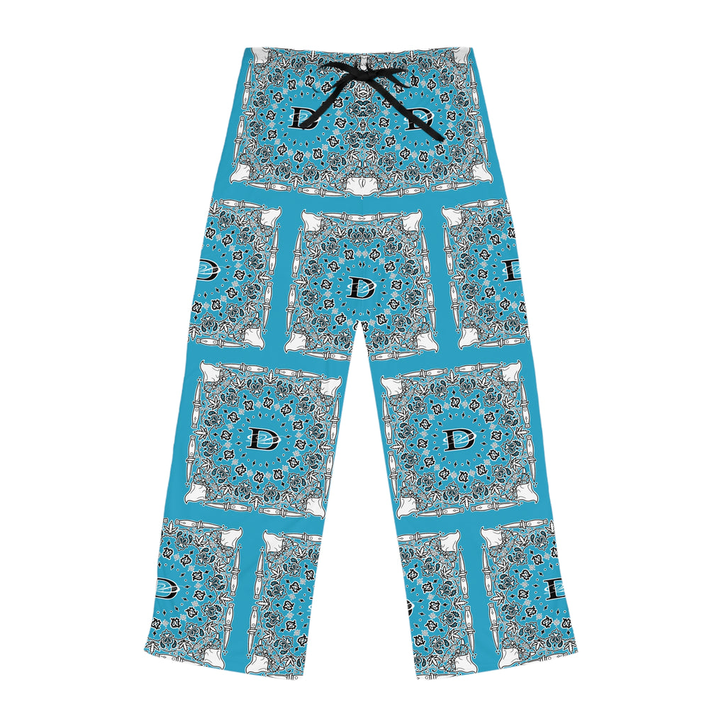 DD Custom Bandana Print Women's Pajama Pants AOP