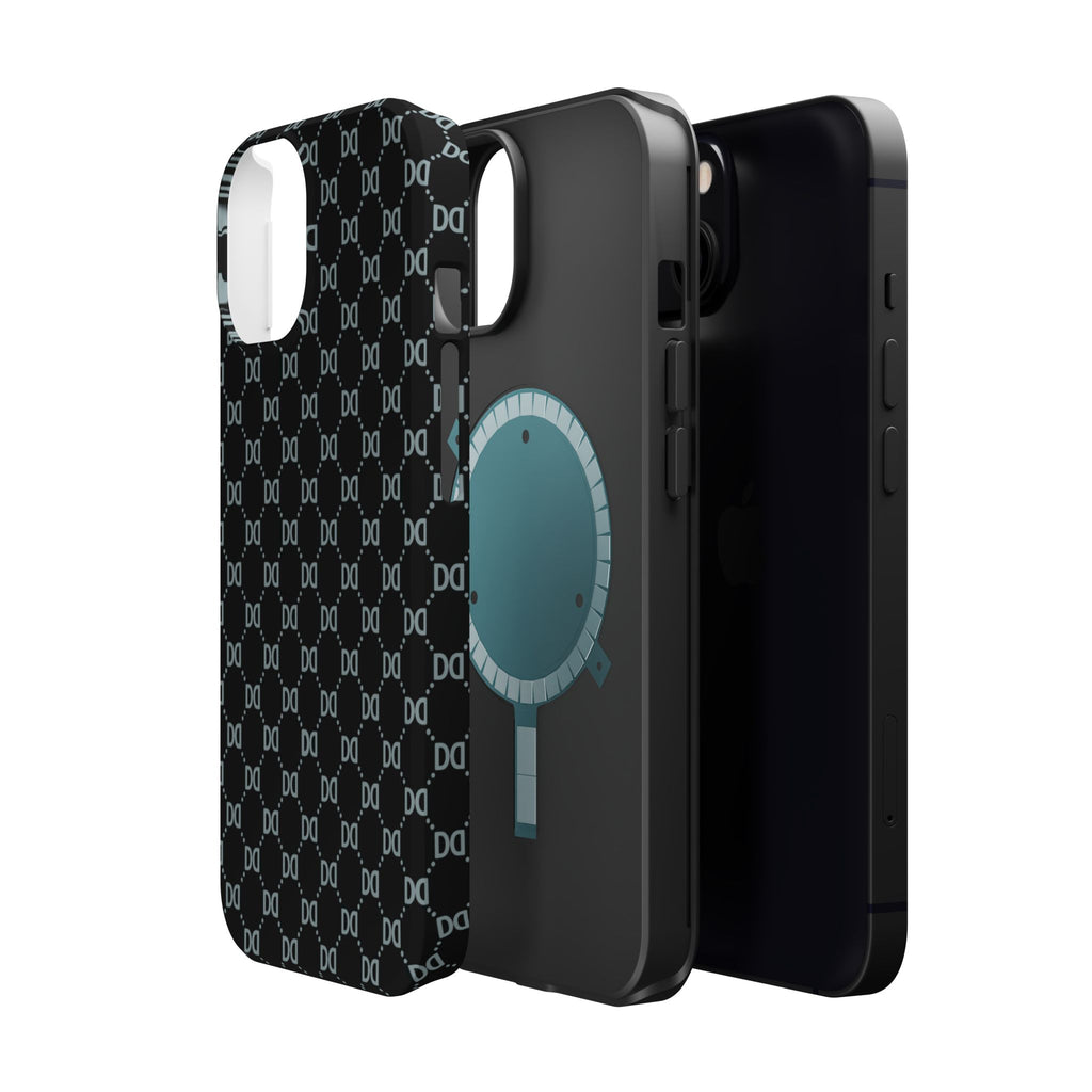 DD Monogram Pattern Magnetic Phone Case