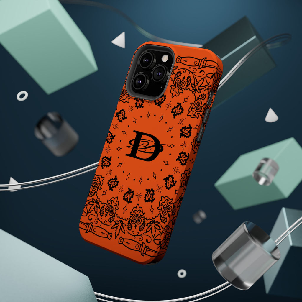 DD Custom Bandana Print Stylish Magnetic Phone Cases for Trendy Protection, Customize Your Style, Personalized Gift, Unique Design