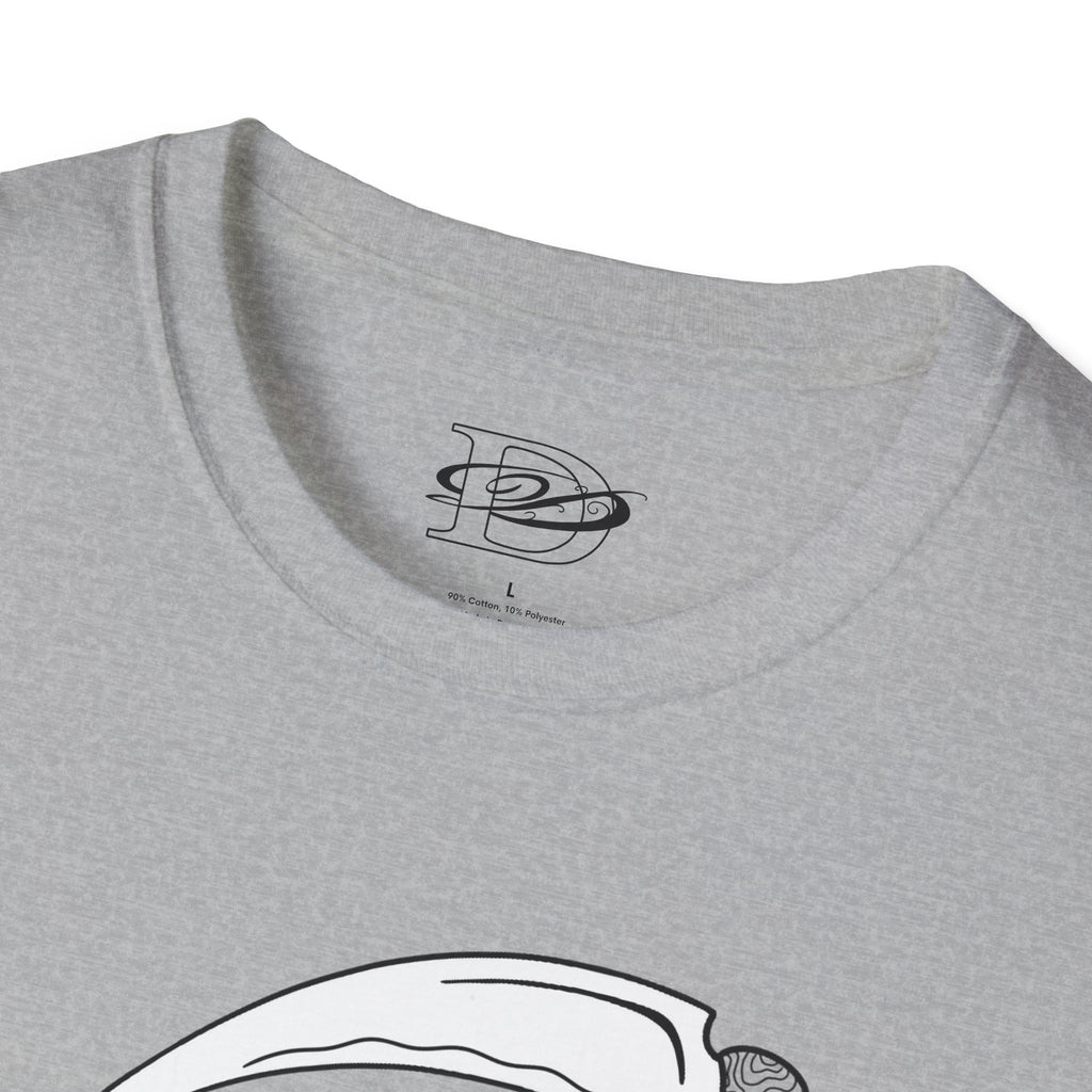 DD Monogram Reaper Unisex Softstyle T-Shirt