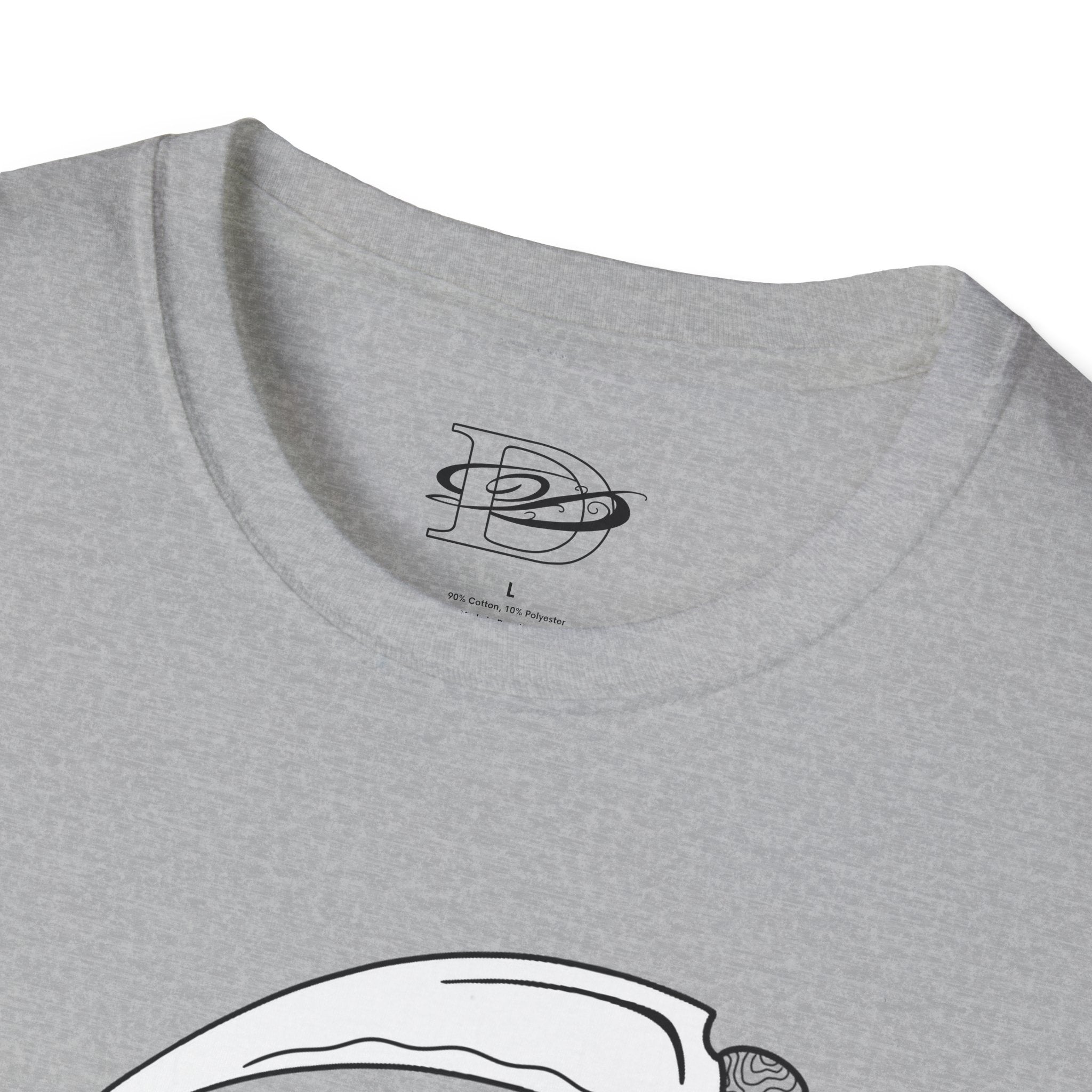 DD Monogram Reaper Unisex Softstyle T-Shirt