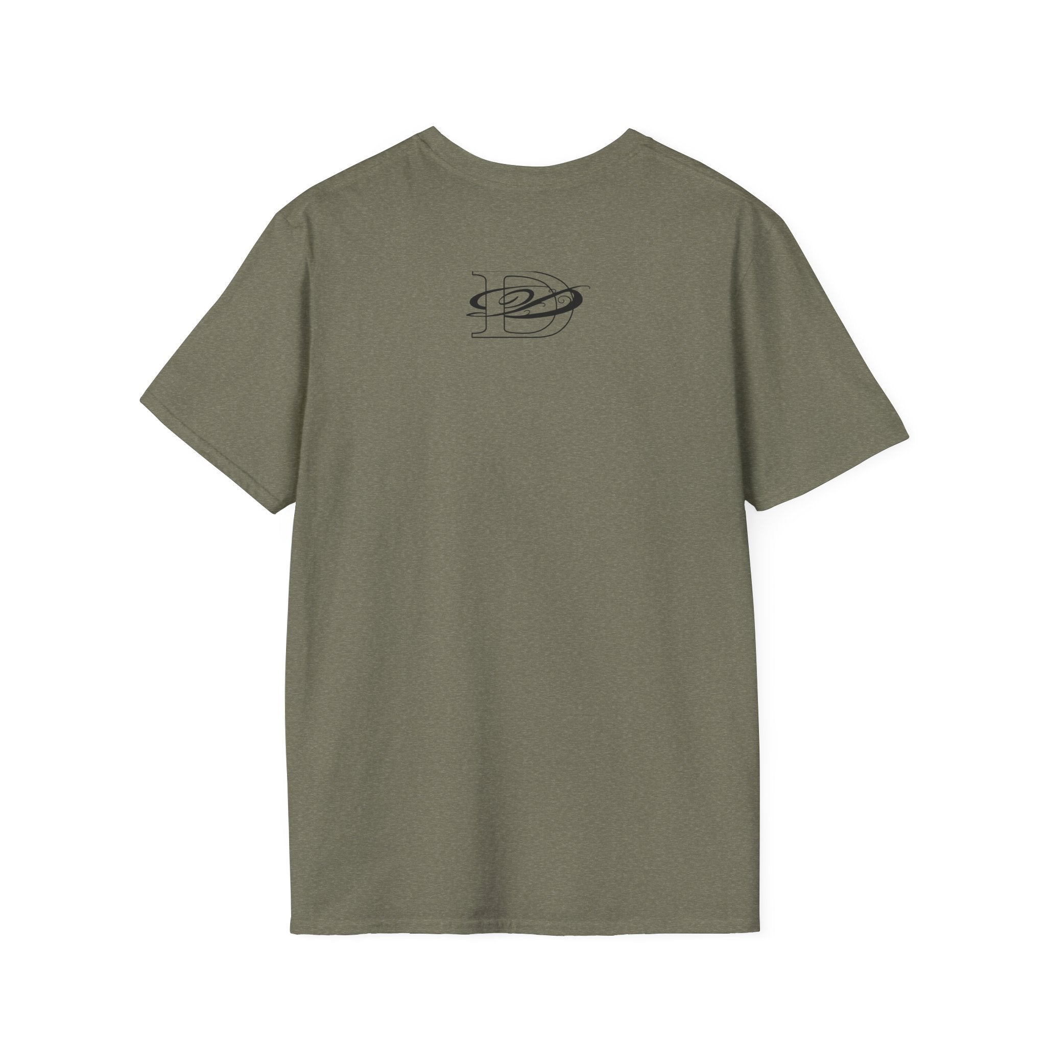 Skating Eagle Grinding on Colfax Unisex Softstyle T-Shirt