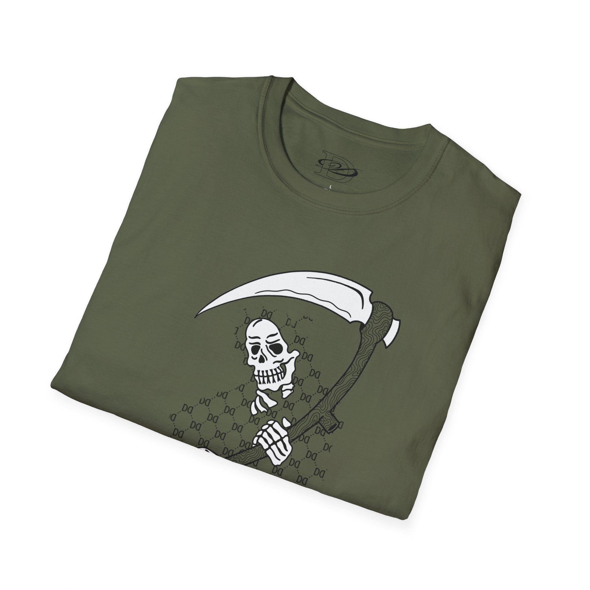 DD Monogram Reaper Unisex Softstyle T-Shirt