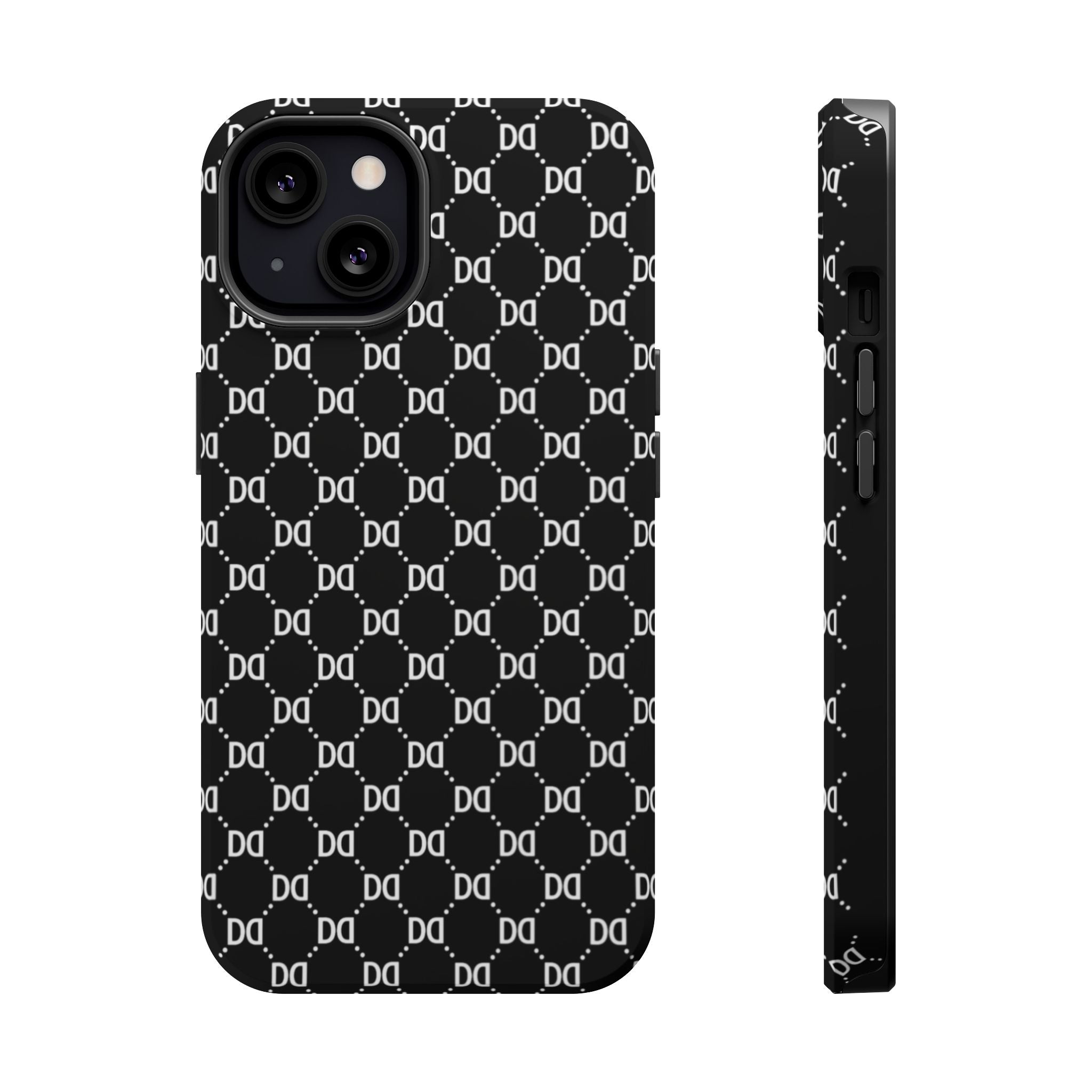 DD Monogram Pattern Magnetic Phone Case
