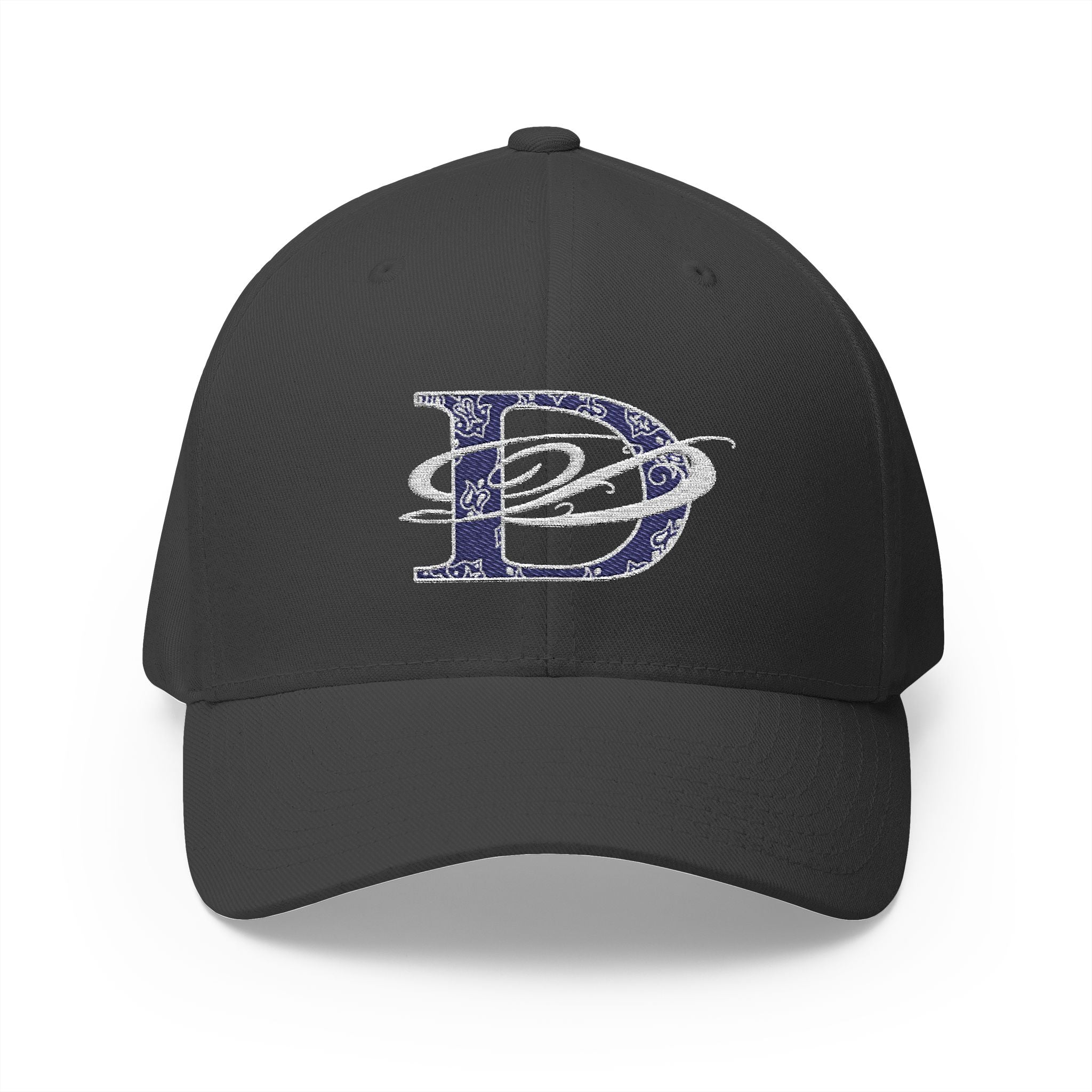 DD Bandana Logo Embroidered Closed Back Stretch Fit Cap
