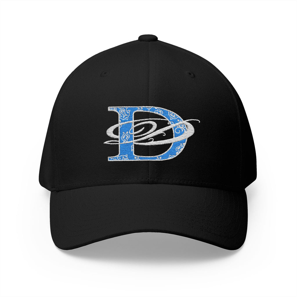 DD Bandana Logo Embroidered Closed Back Stretch Fit Cap