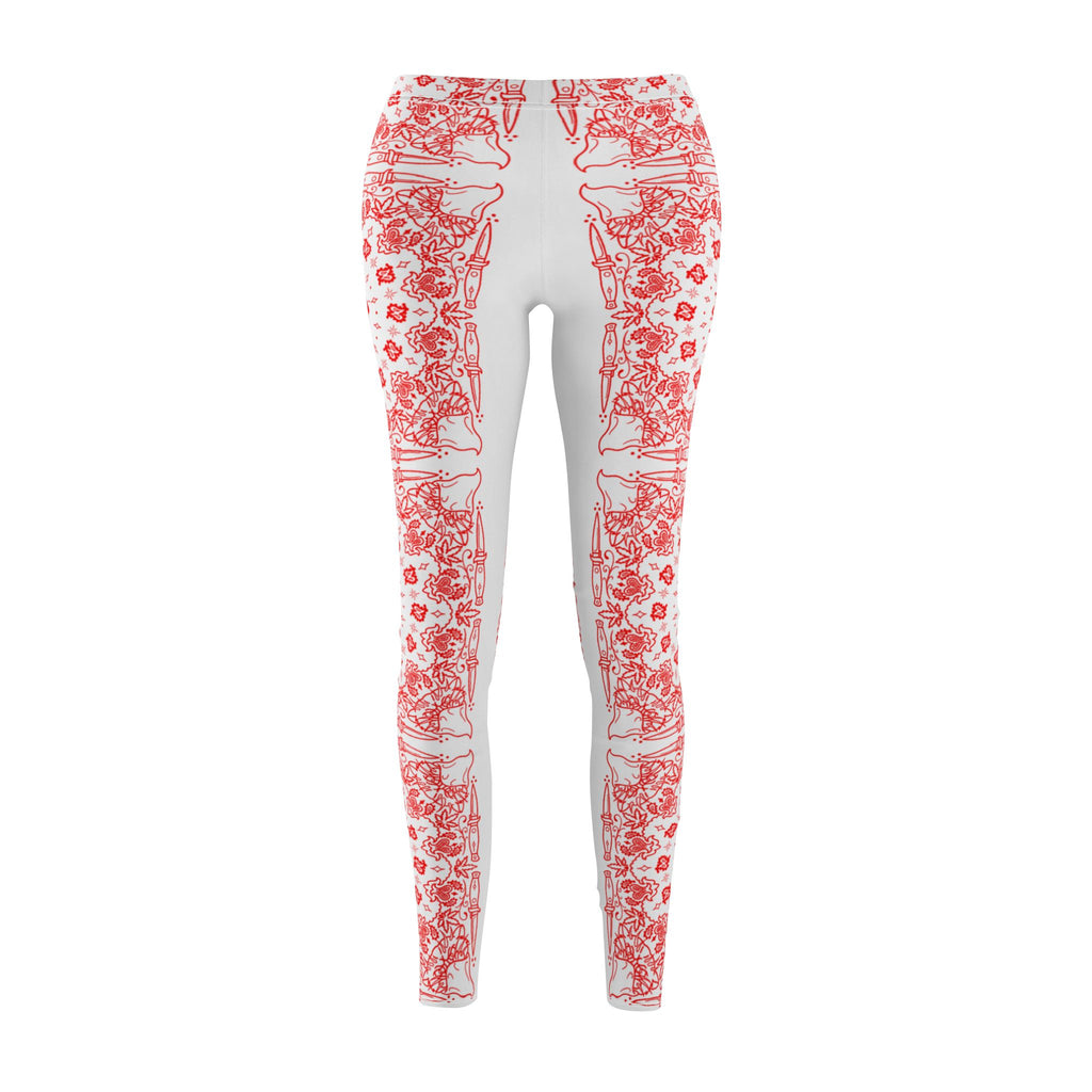 DD Custom Bandana Print Women's Casual Leggings AOP