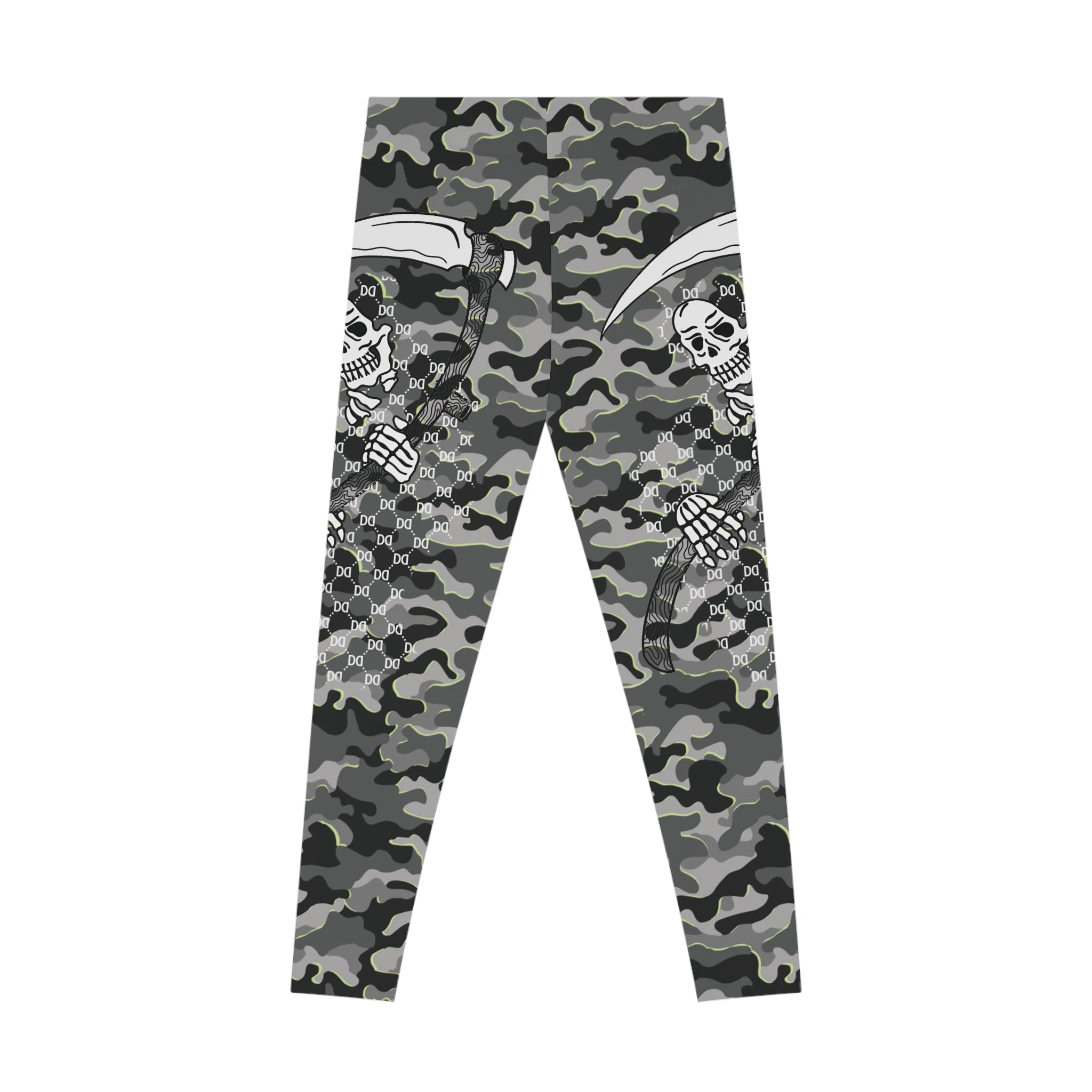 DD Monagram Reaper Urban Camo Leggings AOP