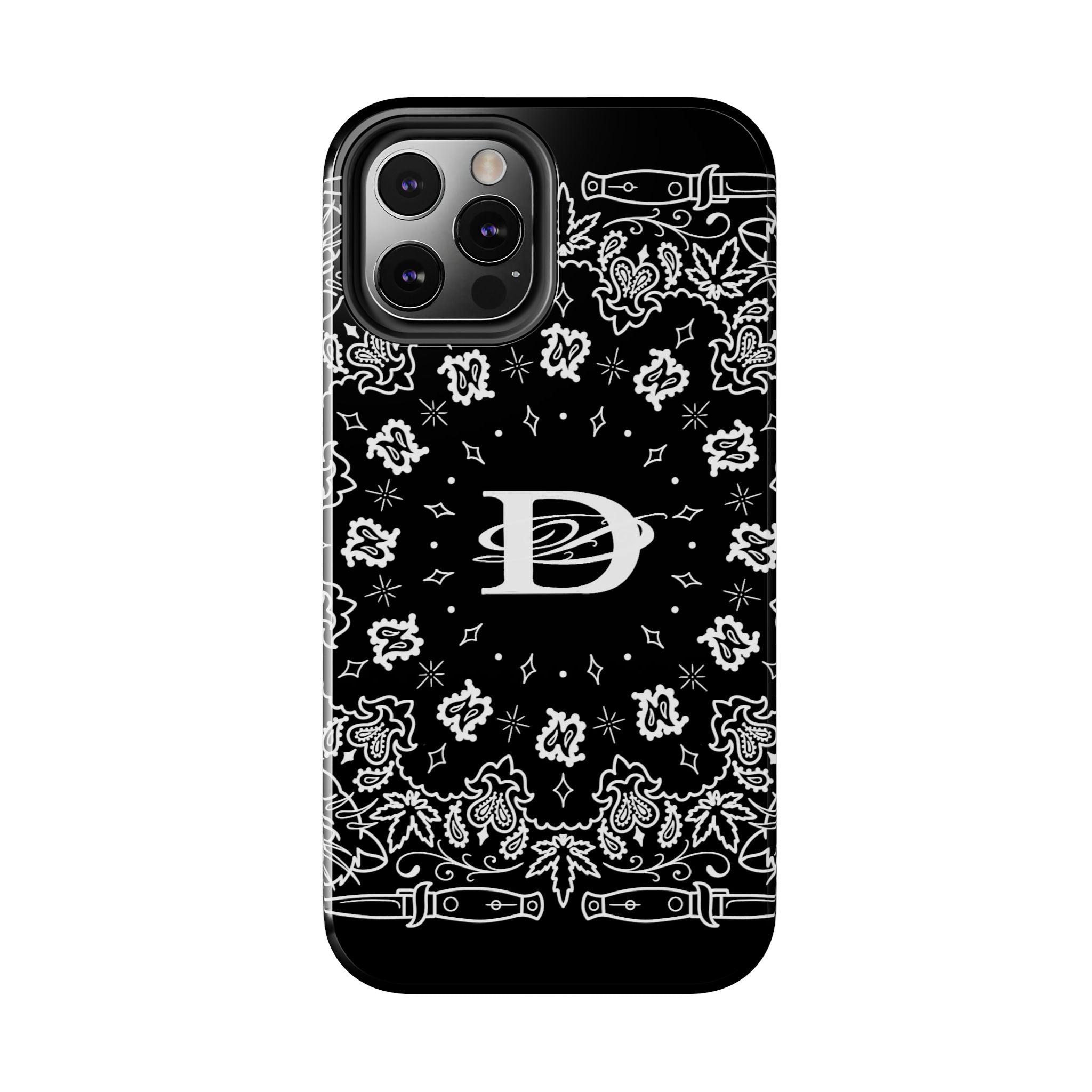 DD Custom Bandana Print Phone Case