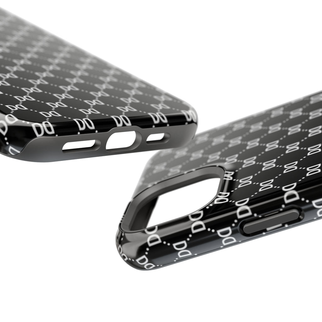 DD Monogram Pattern Magnetic Phone Case