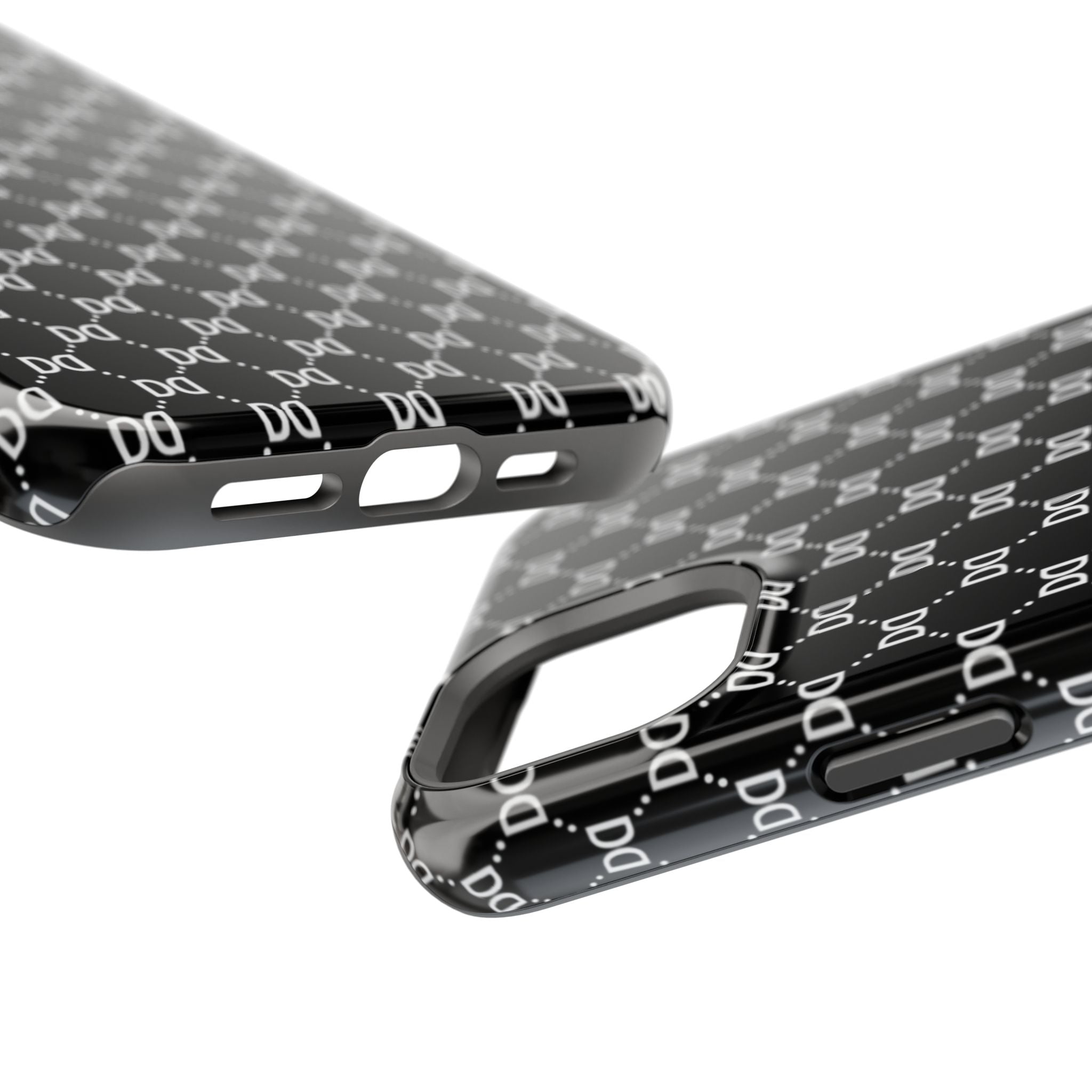 DD Monogram Pattern Magnetic Phone Case