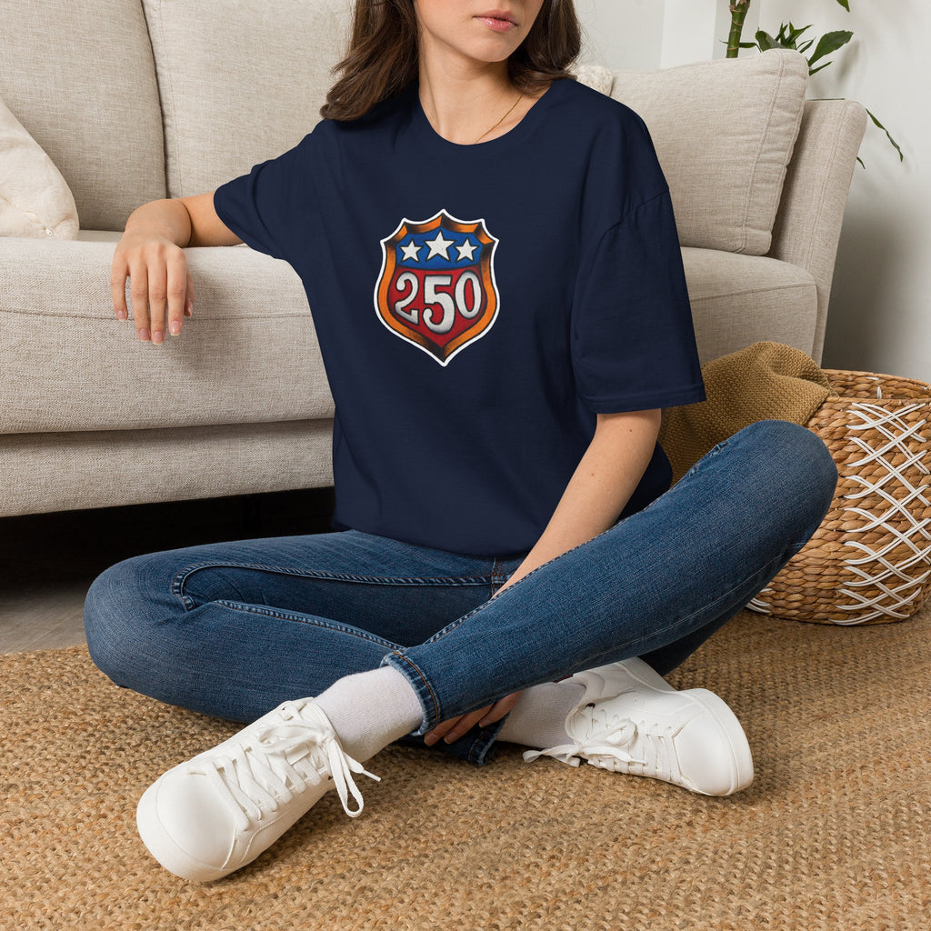 250th Anniversery Shield Tattoo Unisex Softstyle T-Shirt