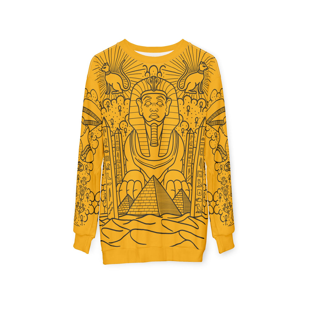 Ancient Egypt Tattoo Body Suit Unisex Crewneck Sweatshirt AOP