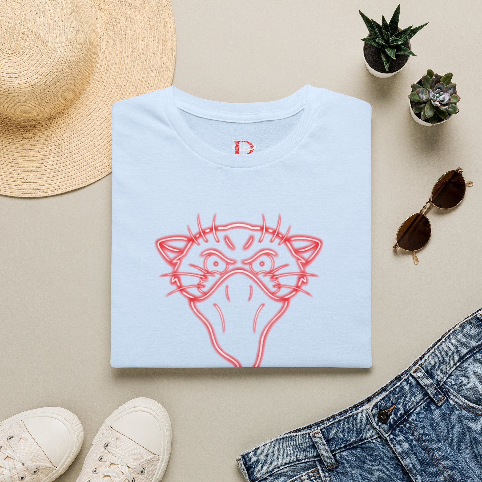 Neon Bandito Panther Softstyle Unisex T-Shirt