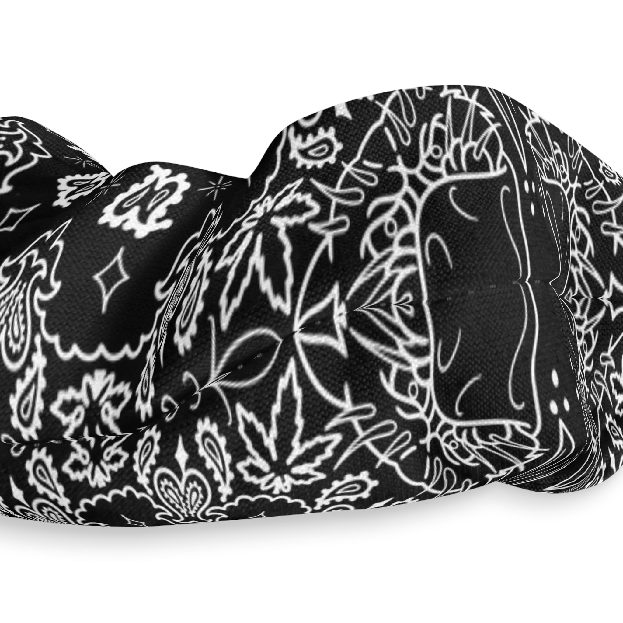 DD Custom Bandana Print Scrunchie AOP
