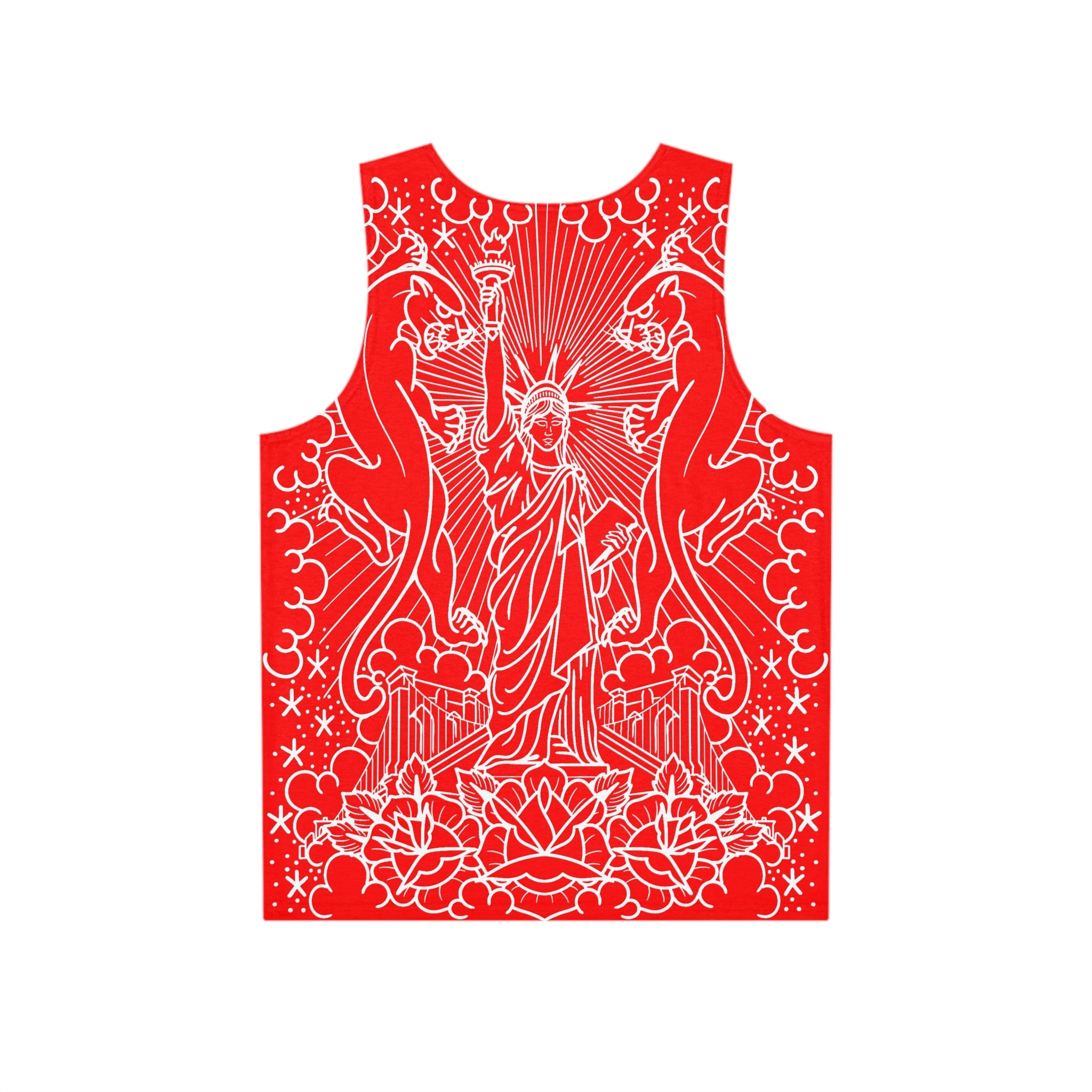 American Traditional Body Suit Tank Top AOP