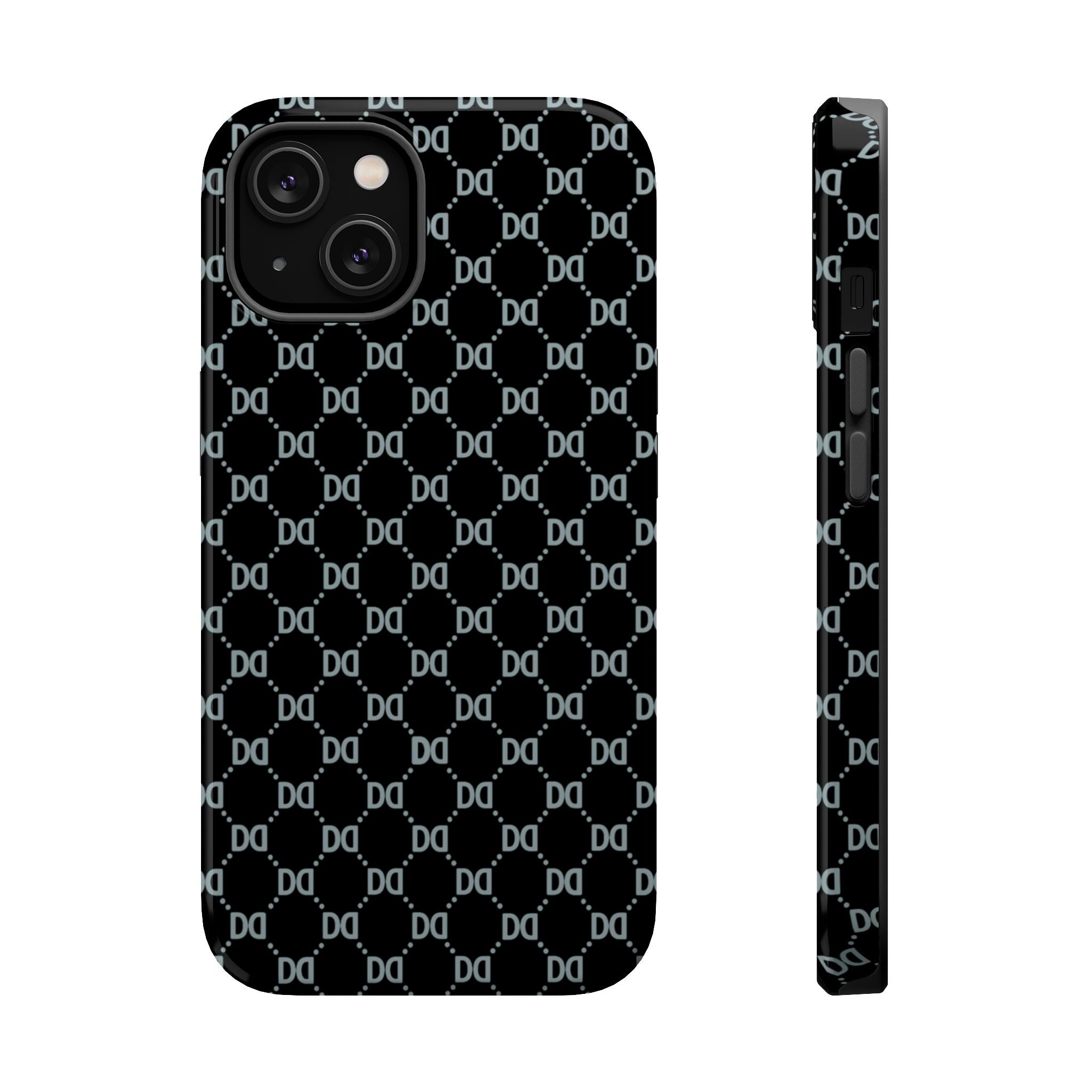 DD Monogram Pattern Magnetic Phone Case