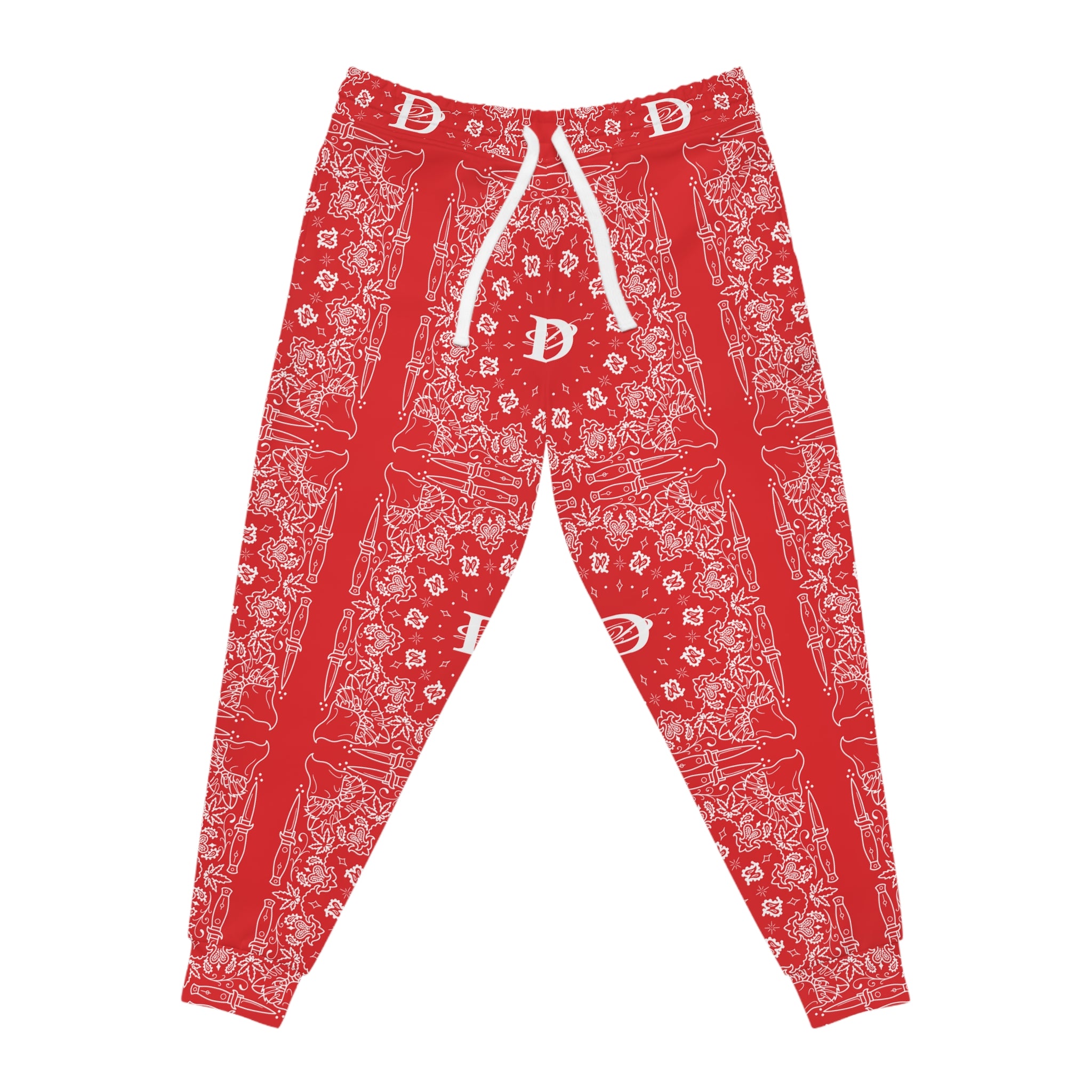 DD Custom Bandana Print Joggers AOP