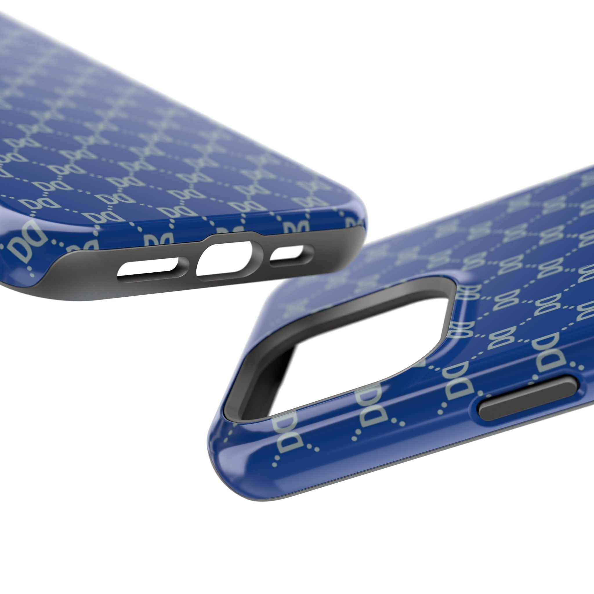DD Monogram Pattern Magnetic Phone Case