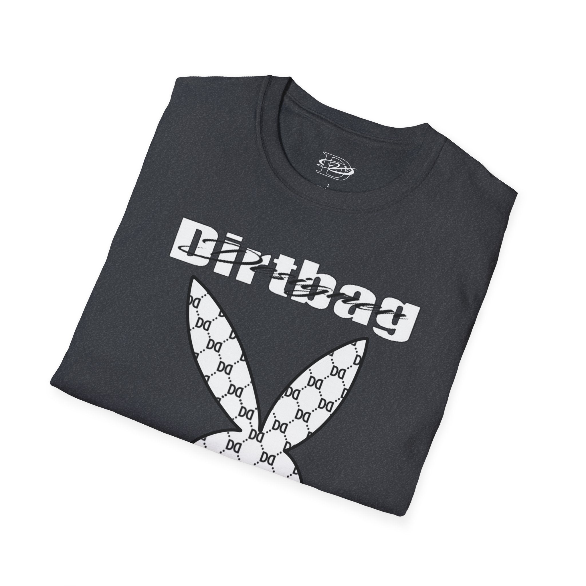DD Monogram Bunny Skull Unisex Softstyle T-Shirt