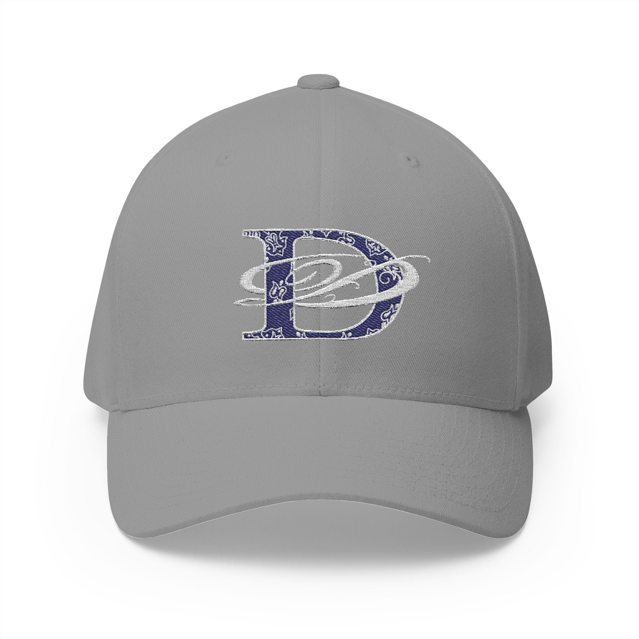 DD Bandana Logo Embroidered Closed Back Stretch Fit Cap