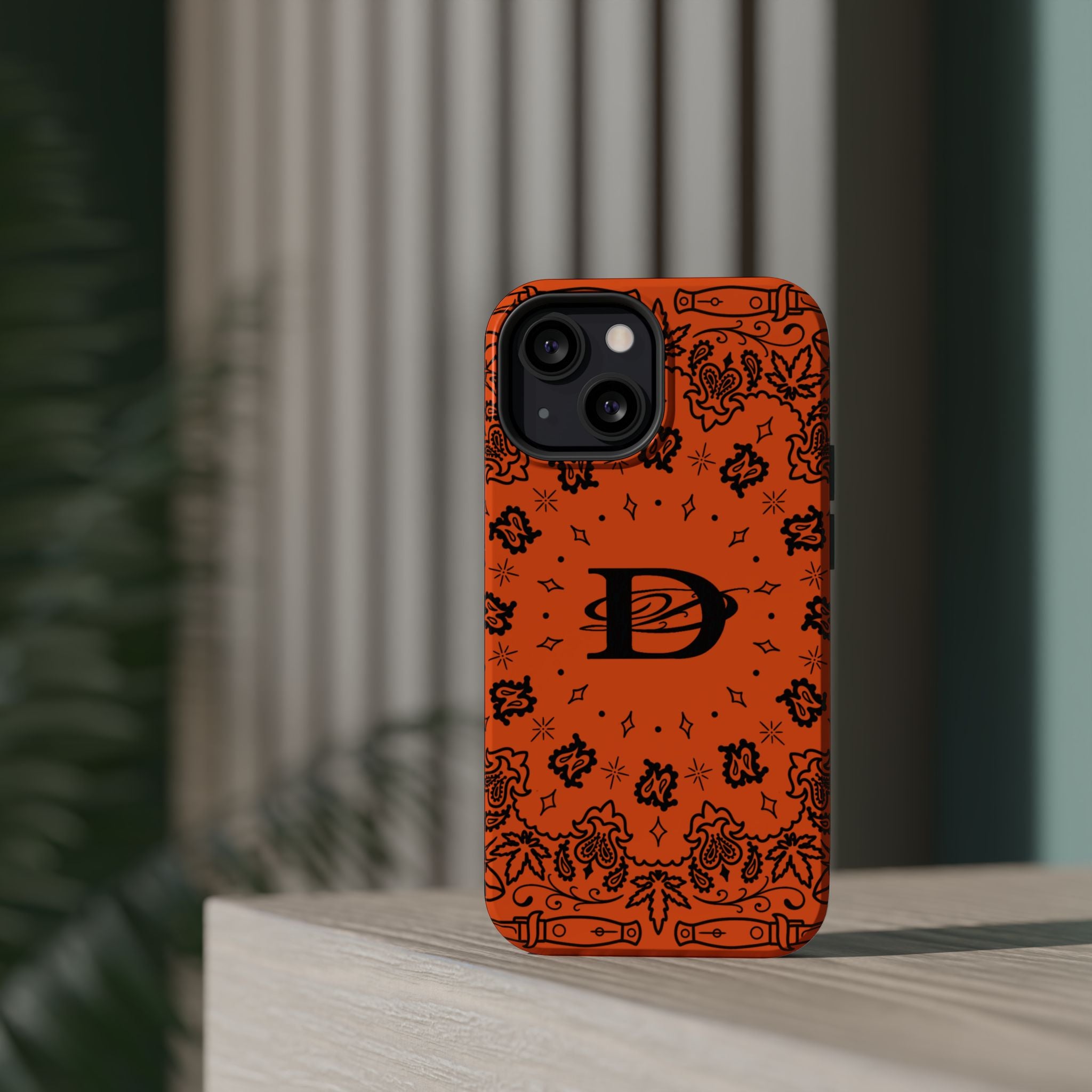 DD Custom Bandana Print Stylish Magnetic Phone Cases for Trendy Protection, Customize Your Style, Personalized Gift, Unique Design