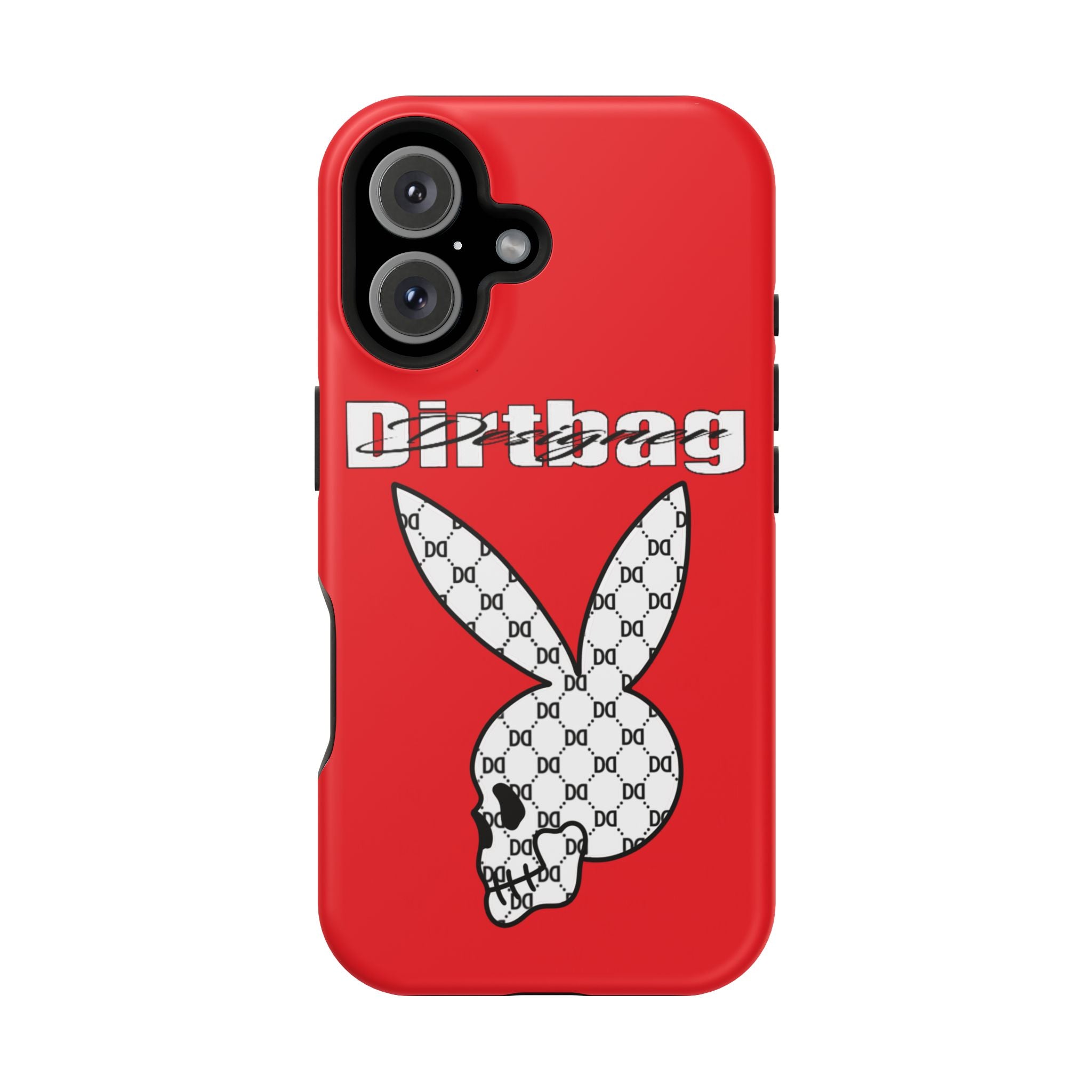 DD Monogram Bunny Skull Magnetic Phone Case