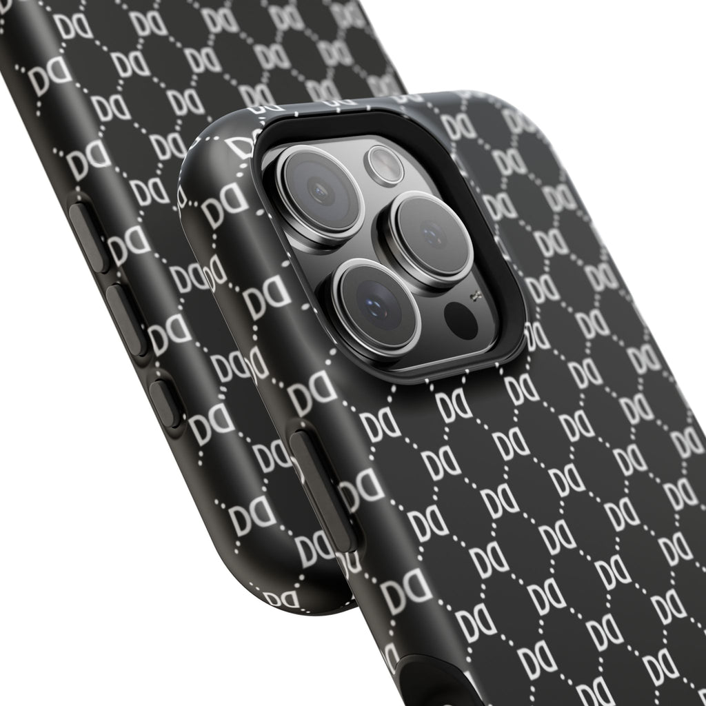 DD Monogram Pattern Magnetic Phone Case