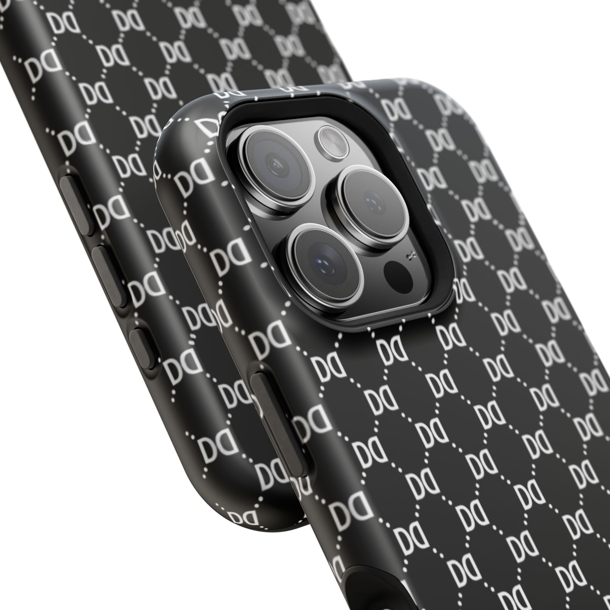 DD Monogram Pattern Magnetic Phone Case