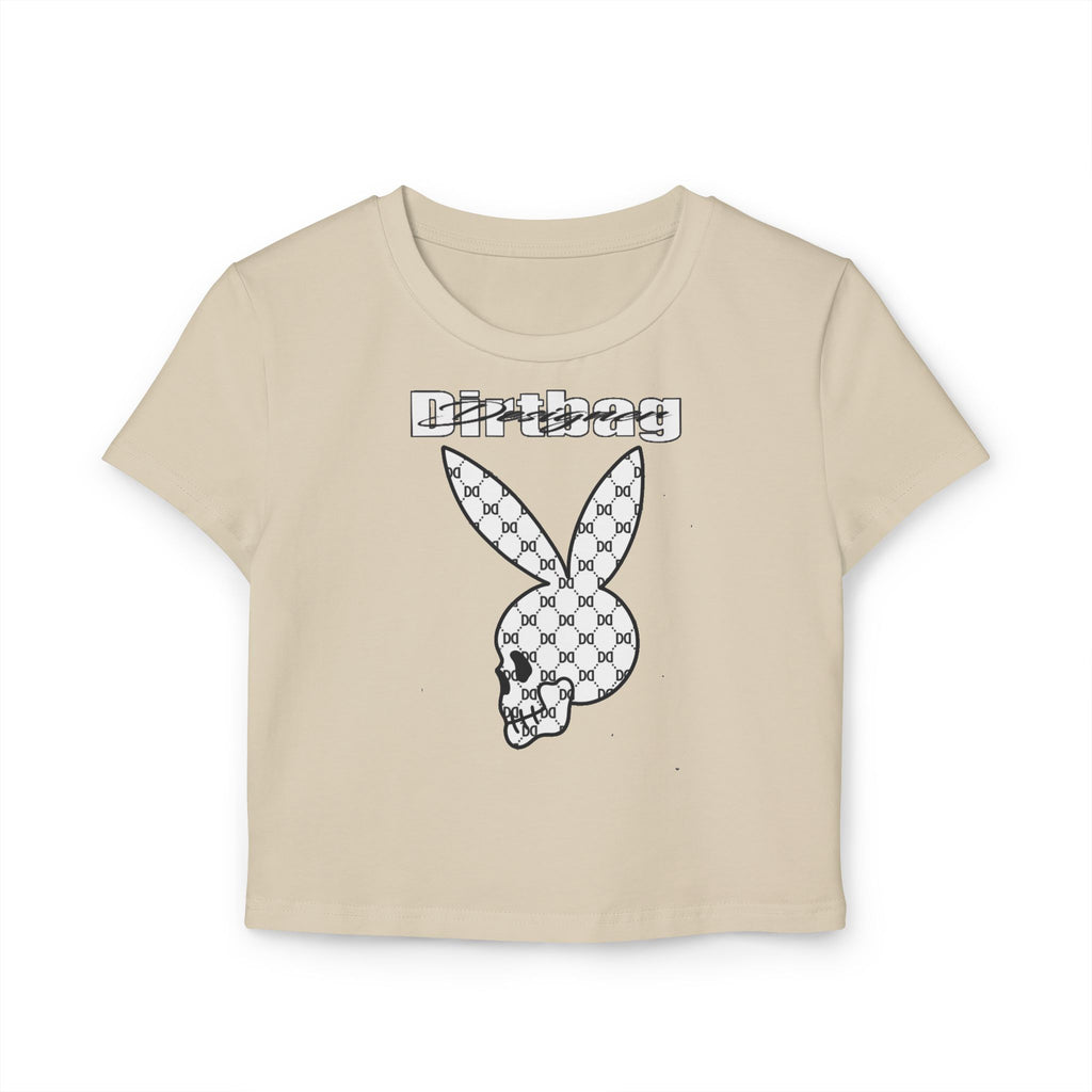 DD Monogram Bunny Skull Women's Baby Tee