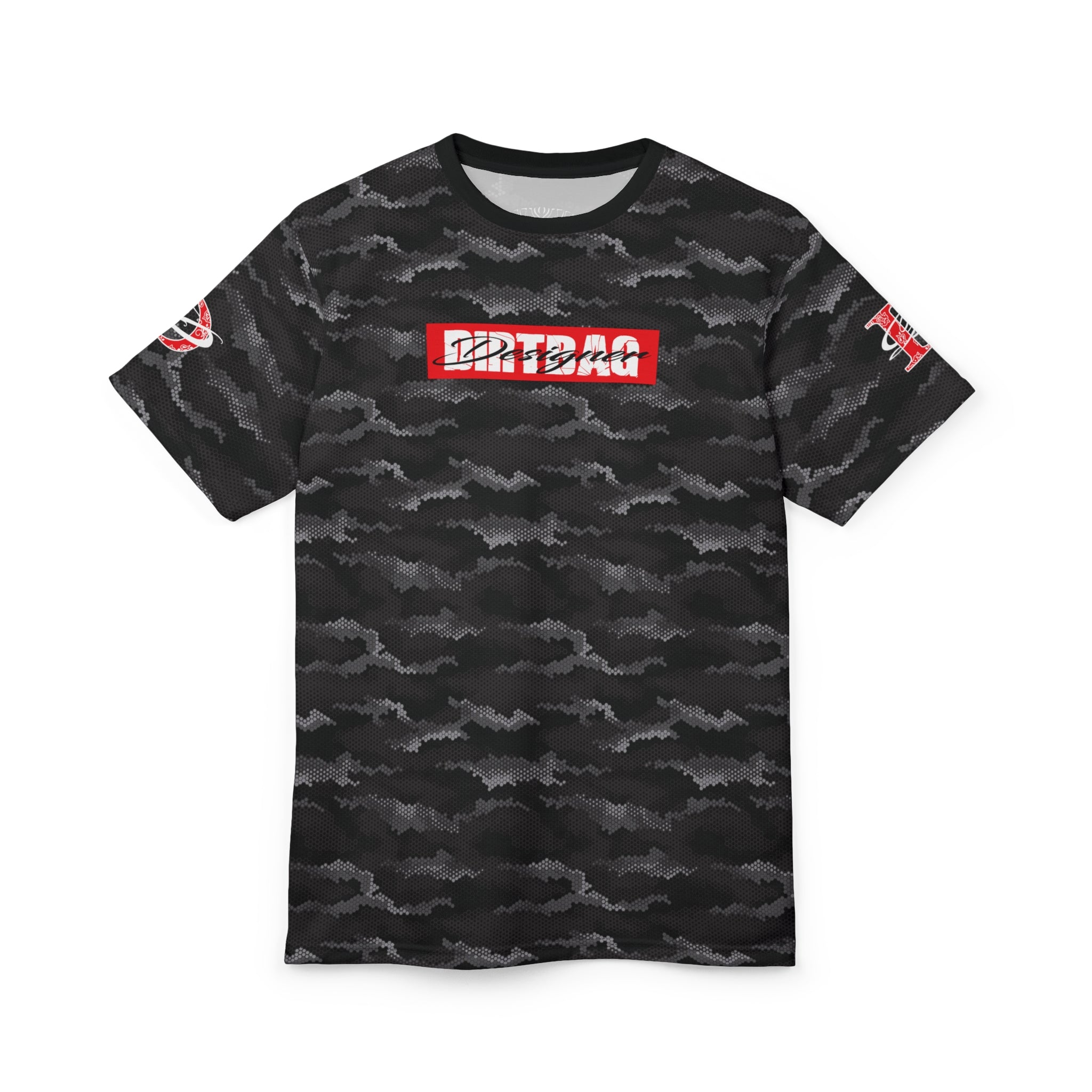 DD Box Logo Hexagon Digital Urban Camo Unisex T-Shirt AOP