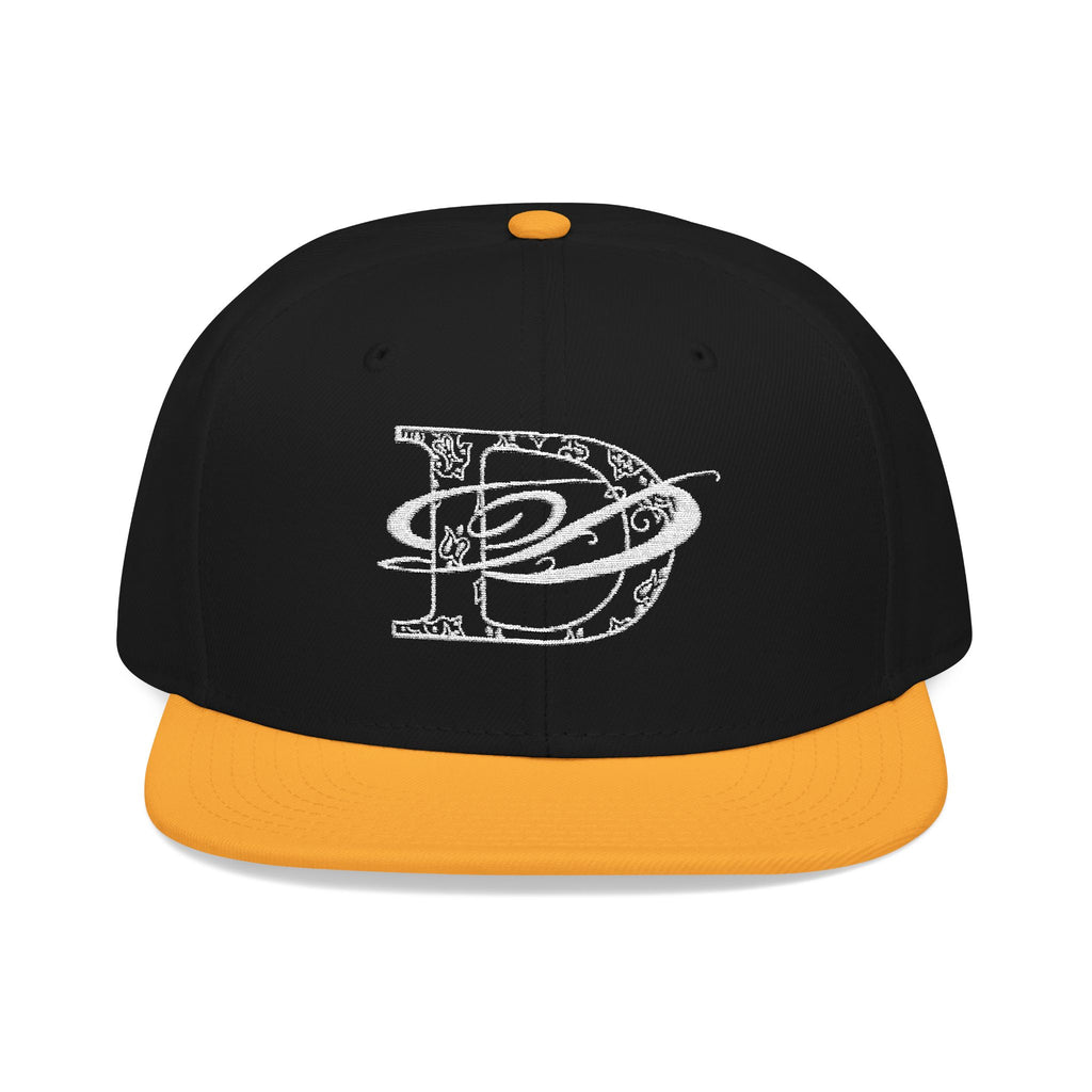 DD Bandana Print Embroidered Flat Billed Snapback Cap | Streetwear, Urban Fashion, Tattoo, Bandana, Designer